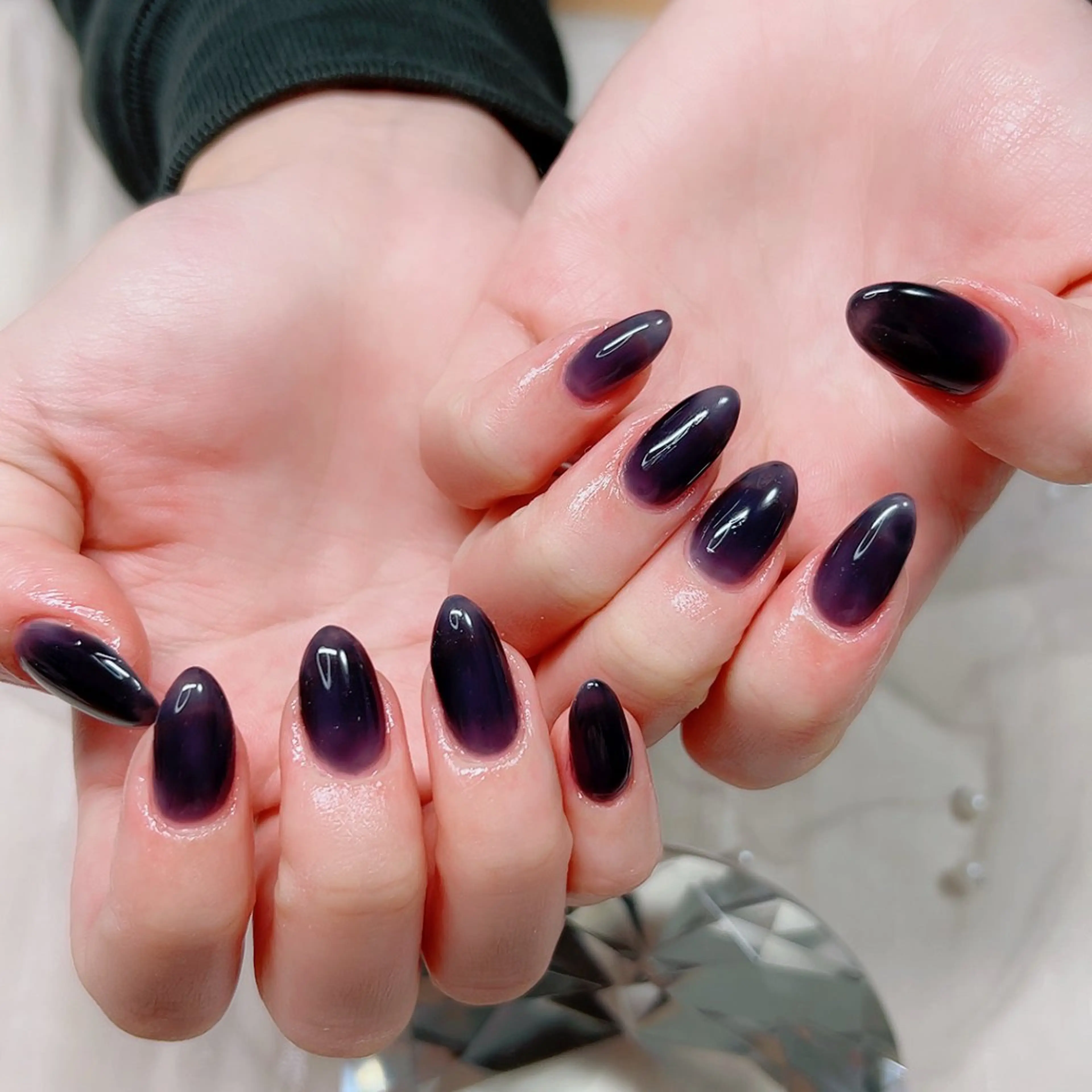 ネイル オフィスネイル リボン バレンタイン Cute Tips nailのネイルデザイン