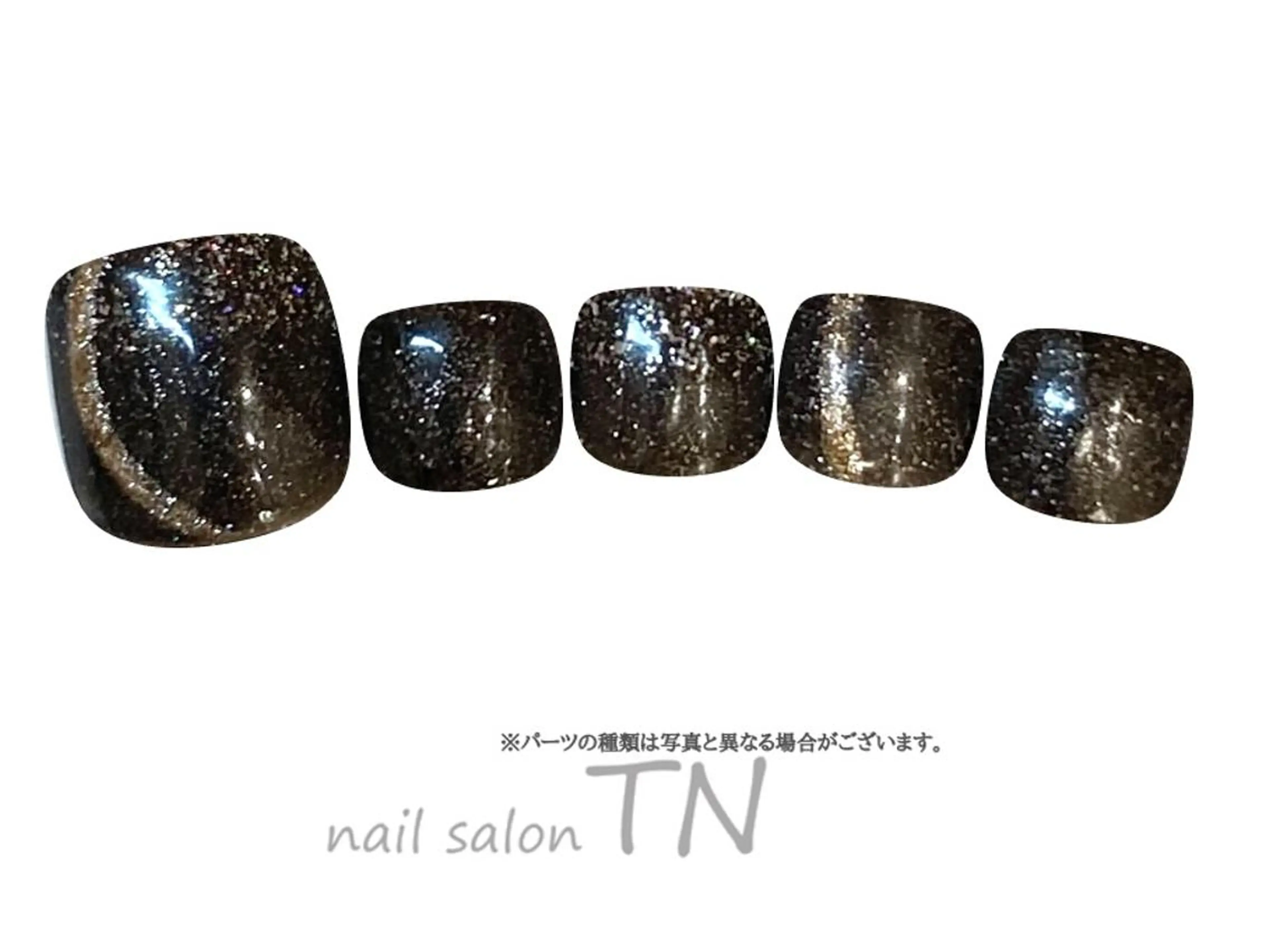 ネイル フットネイル 中島 実穂のネイルデザイン