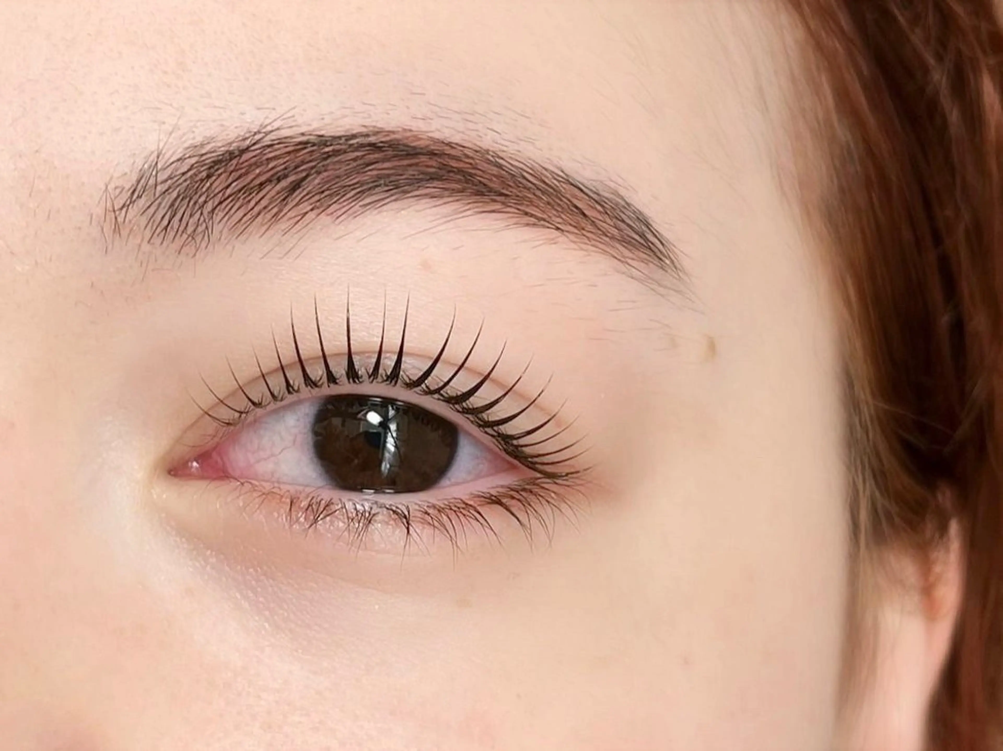 人気No.2♥️韓国式まつげパーマメーテルロッド:束感/タレ目/流し目風　¥6330の写真