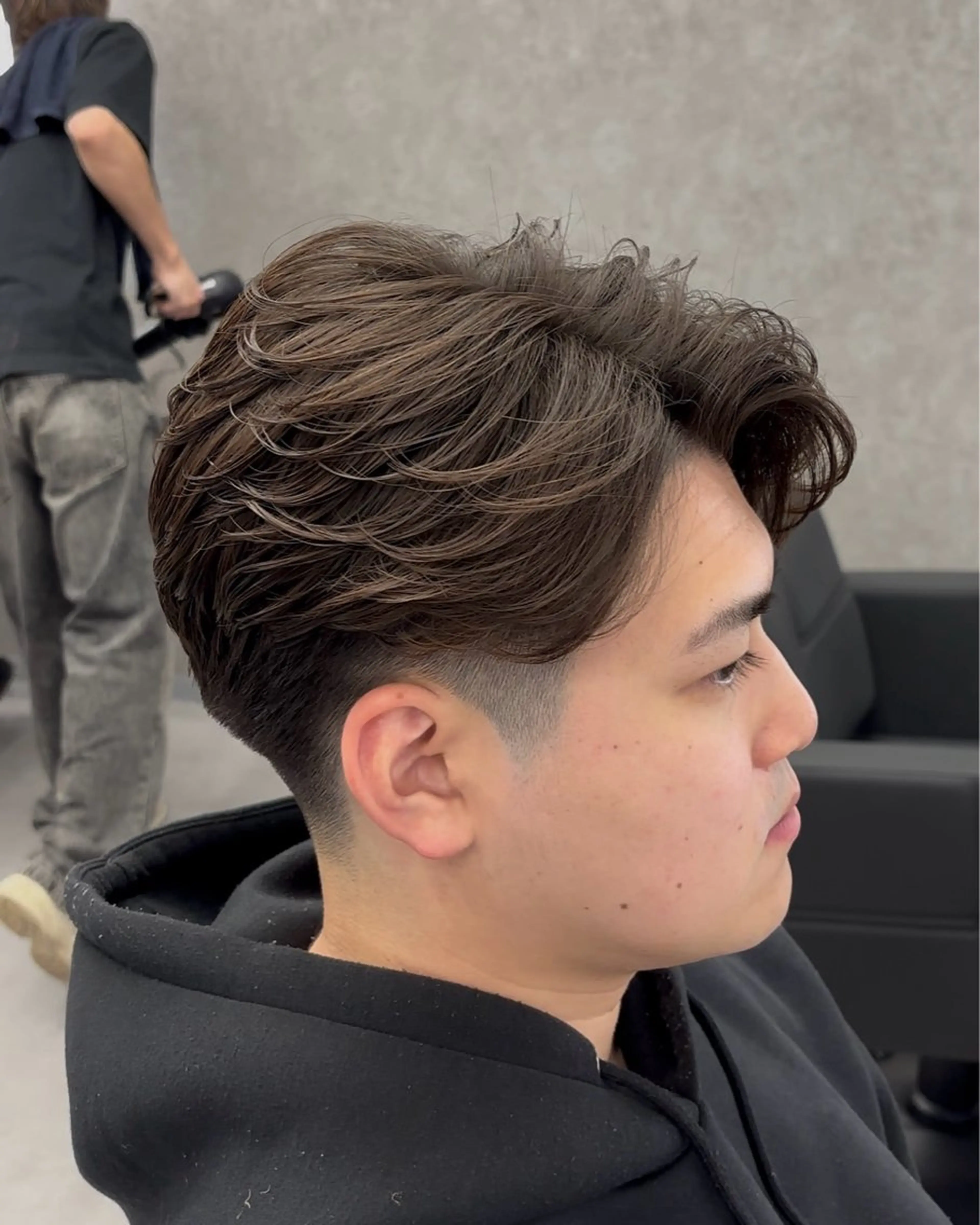 メンズ カット パーマ 田村 丈晴/カラー/パーマのヘアスタイル