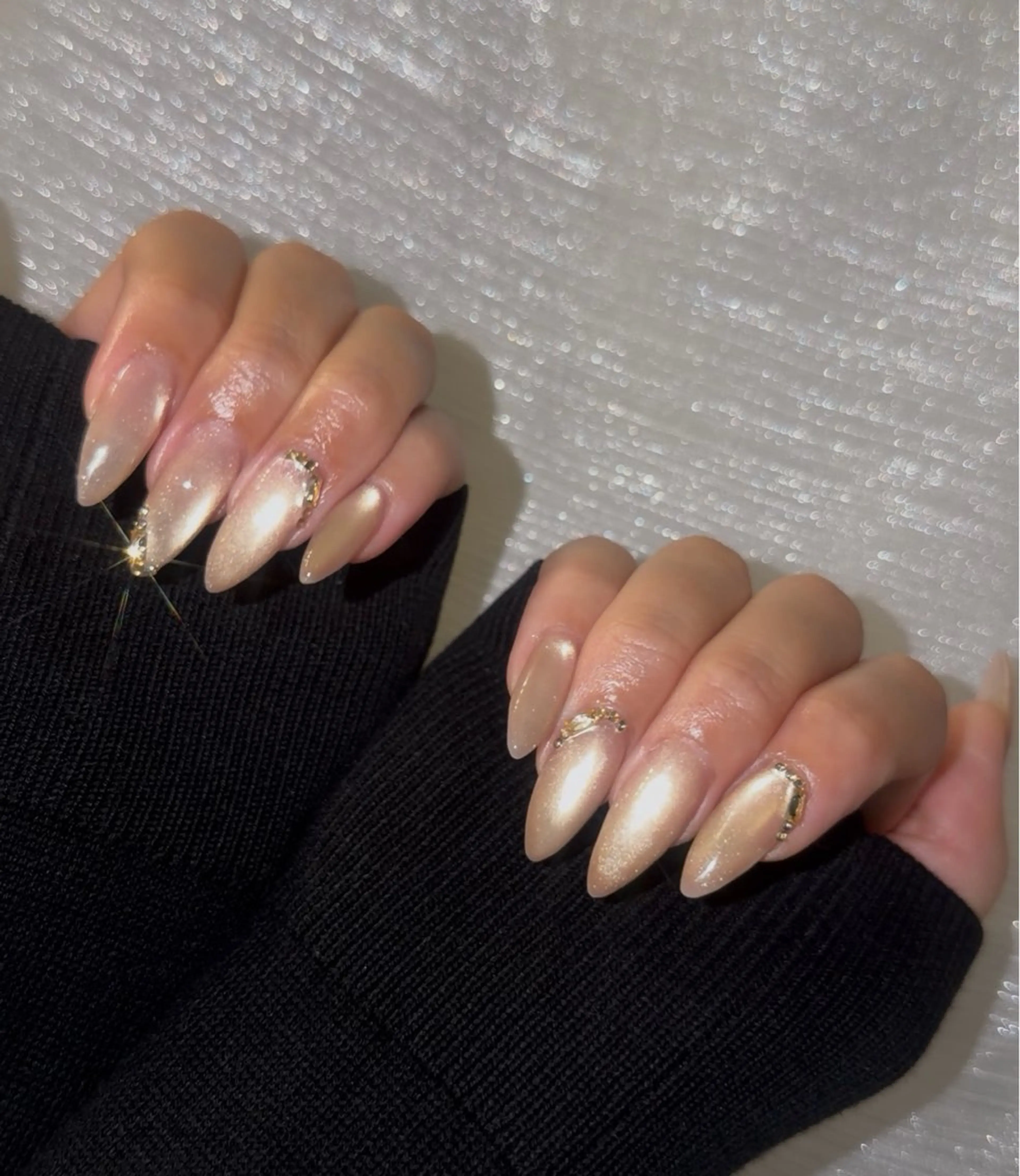 ネイル ジェルネイル 韓国ネイル マグネットネイル ハンドネイル Salon emm所属・Salon emm emmのネイルデザイン