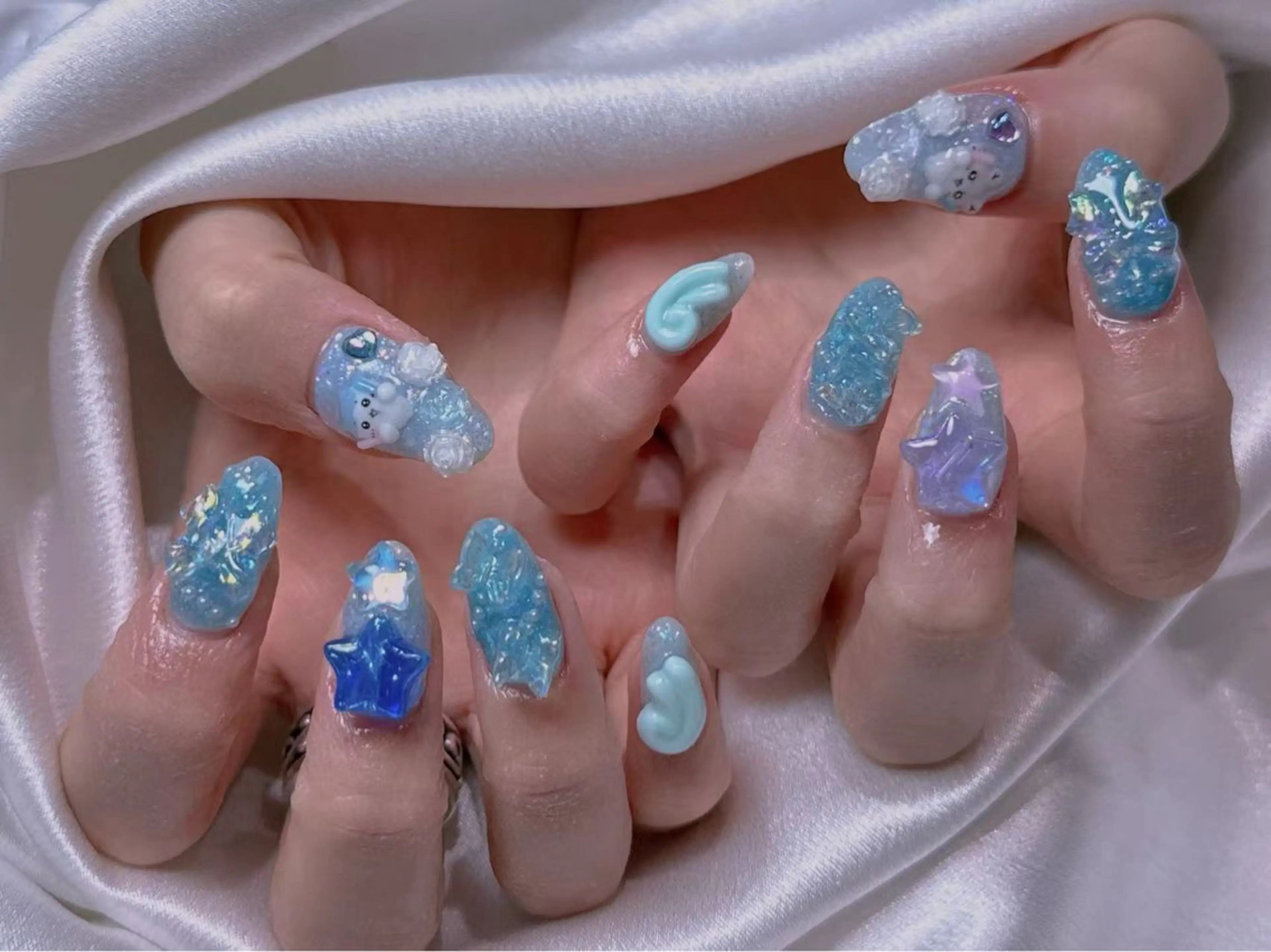 ネイル ハンドネイル M2ネイルサロン【長さ出し&フィルイン導入店】所属・長さ出し専門店 RIRIのネイルデザイン