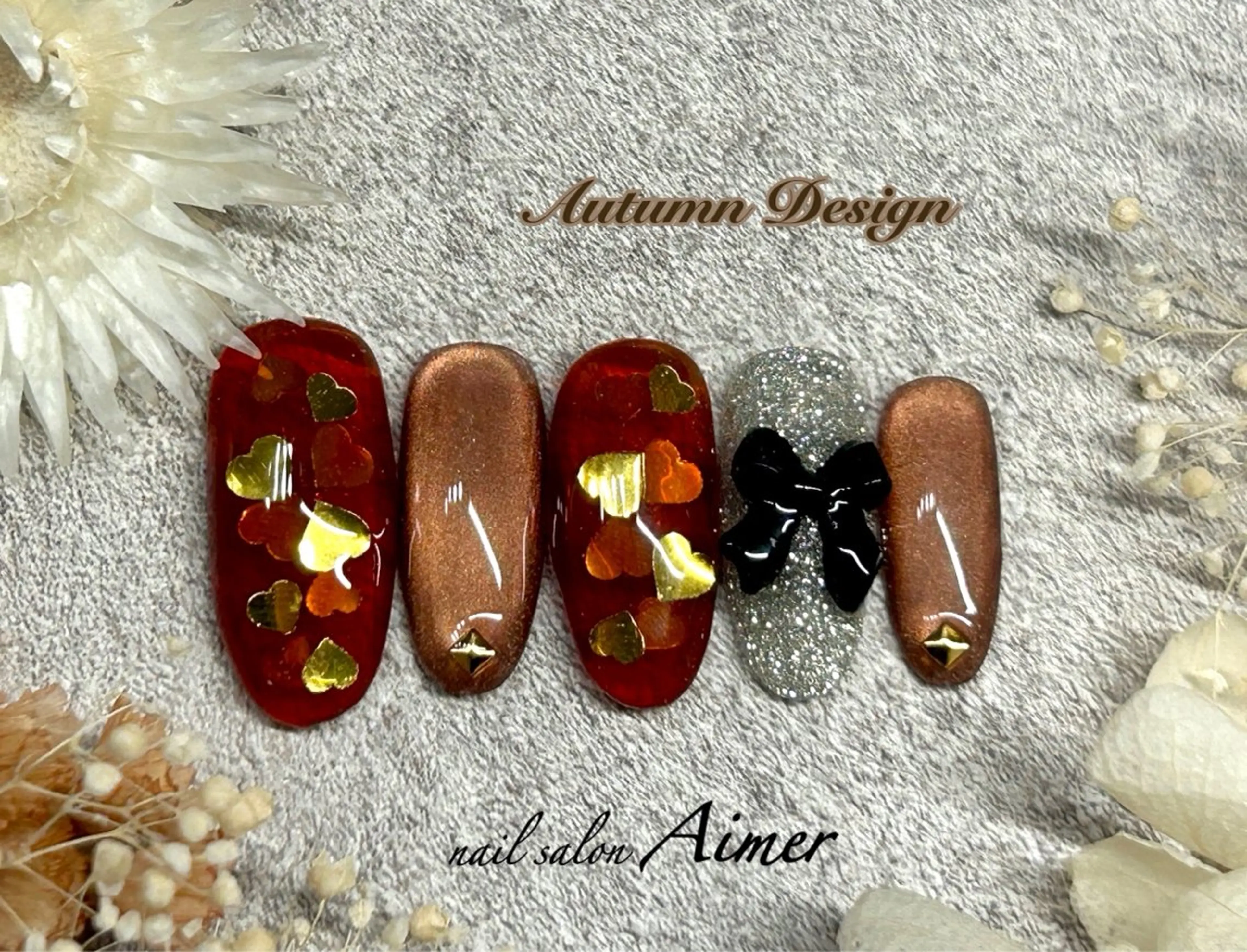 ネイル ハンドネイル nail salon Aimerのネイルデザイン