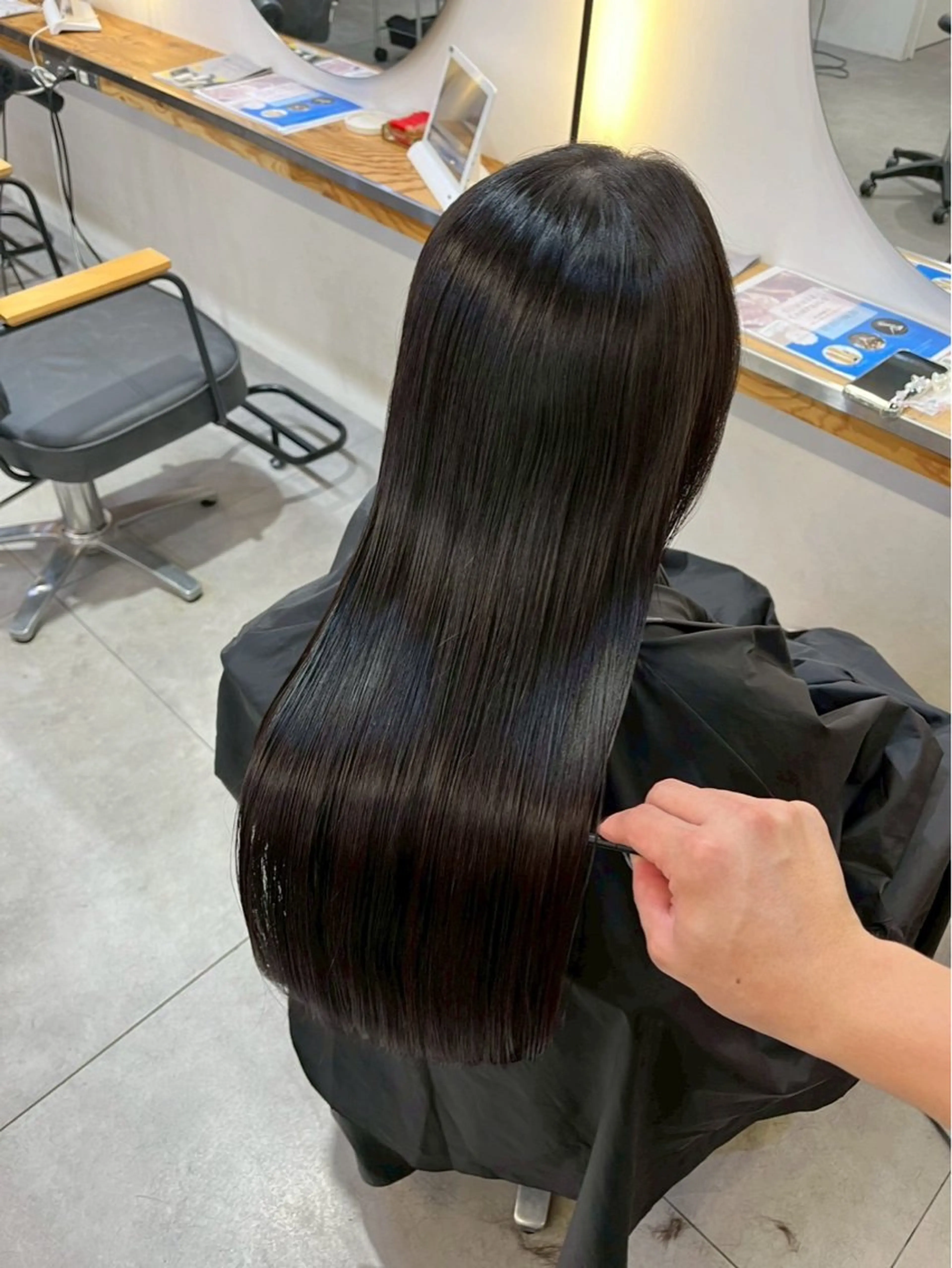 ロング 縮毛矯正 リキ/髪質改善 /縮毛矯正🫧のヘアスタイル