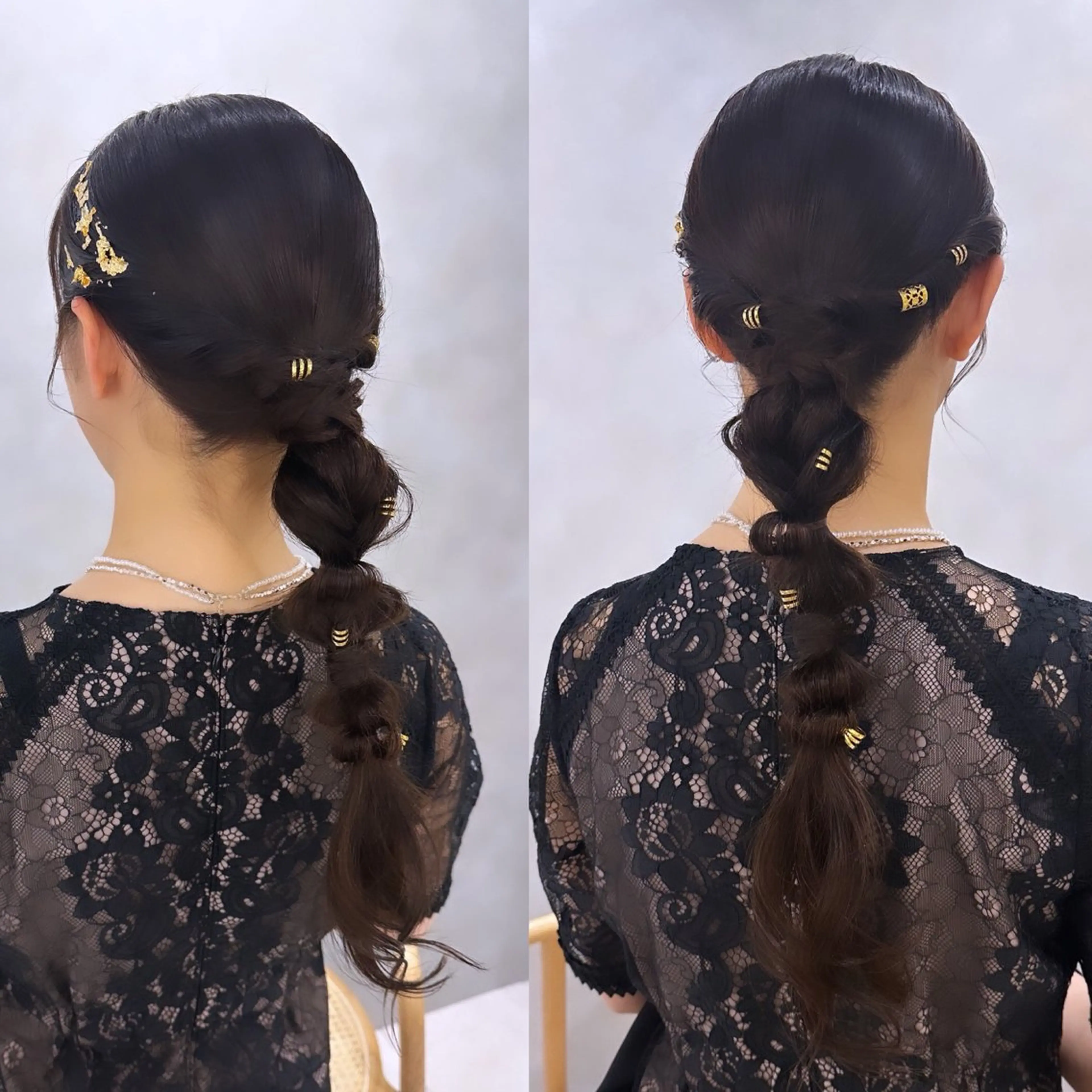 ロング ubu share salon所属・鈴村緋女／ヘアセット ／耳ツボジュエリーのその他イメージ