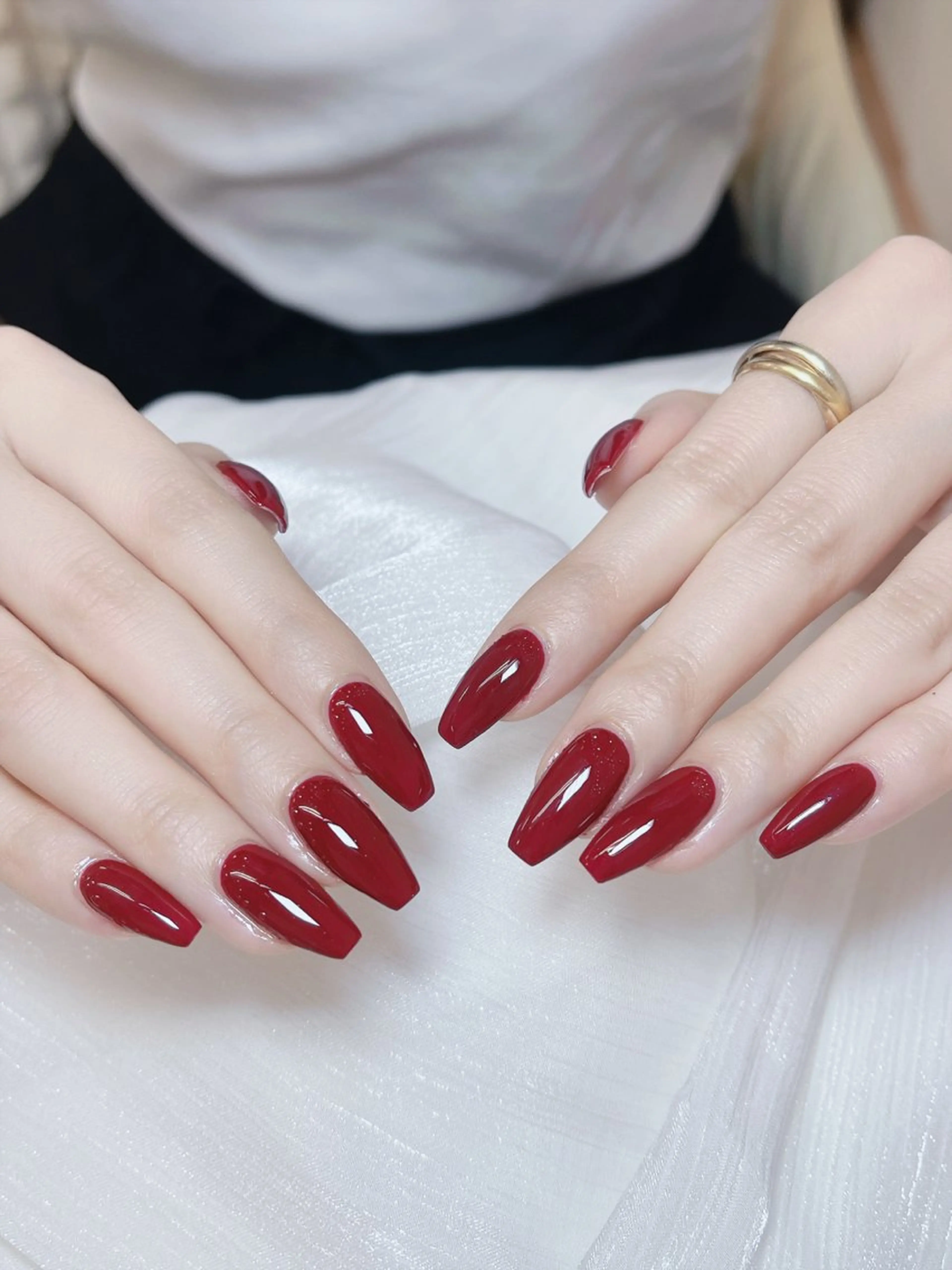 ネイル チークネイル フレンチネイル グラデーション キラキラネイル 韓国ネイル ハンドネイル DUO MI所属・DUO   MI nail salonのネイルデザイン