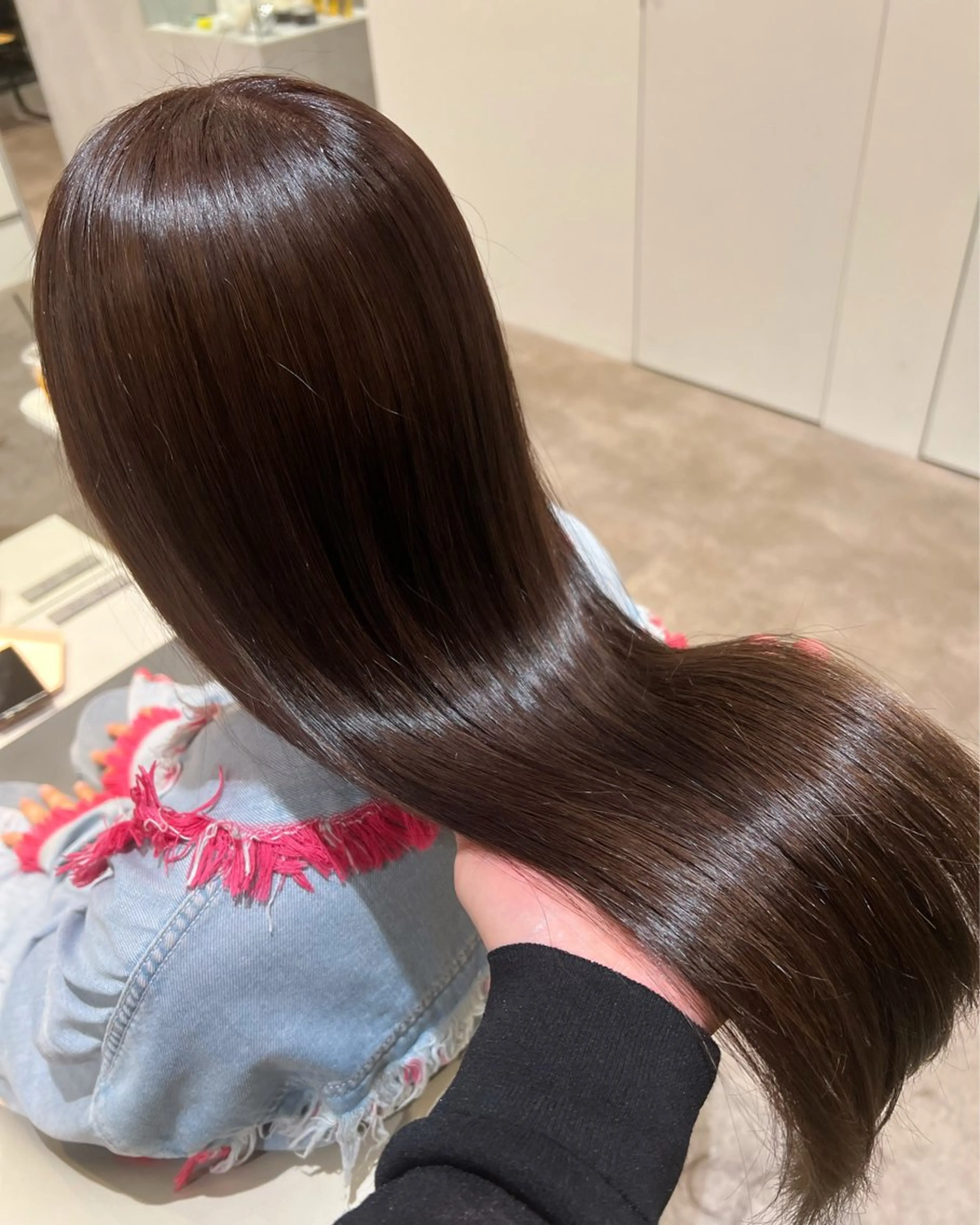 ロング カラー ベージュカラー ブリーチ ケアブリーチ 透明感カラー グレージュ カット ヘアカラー トリートメント 💎透明感カラー特化 💎TAISEIのヘアスタイル