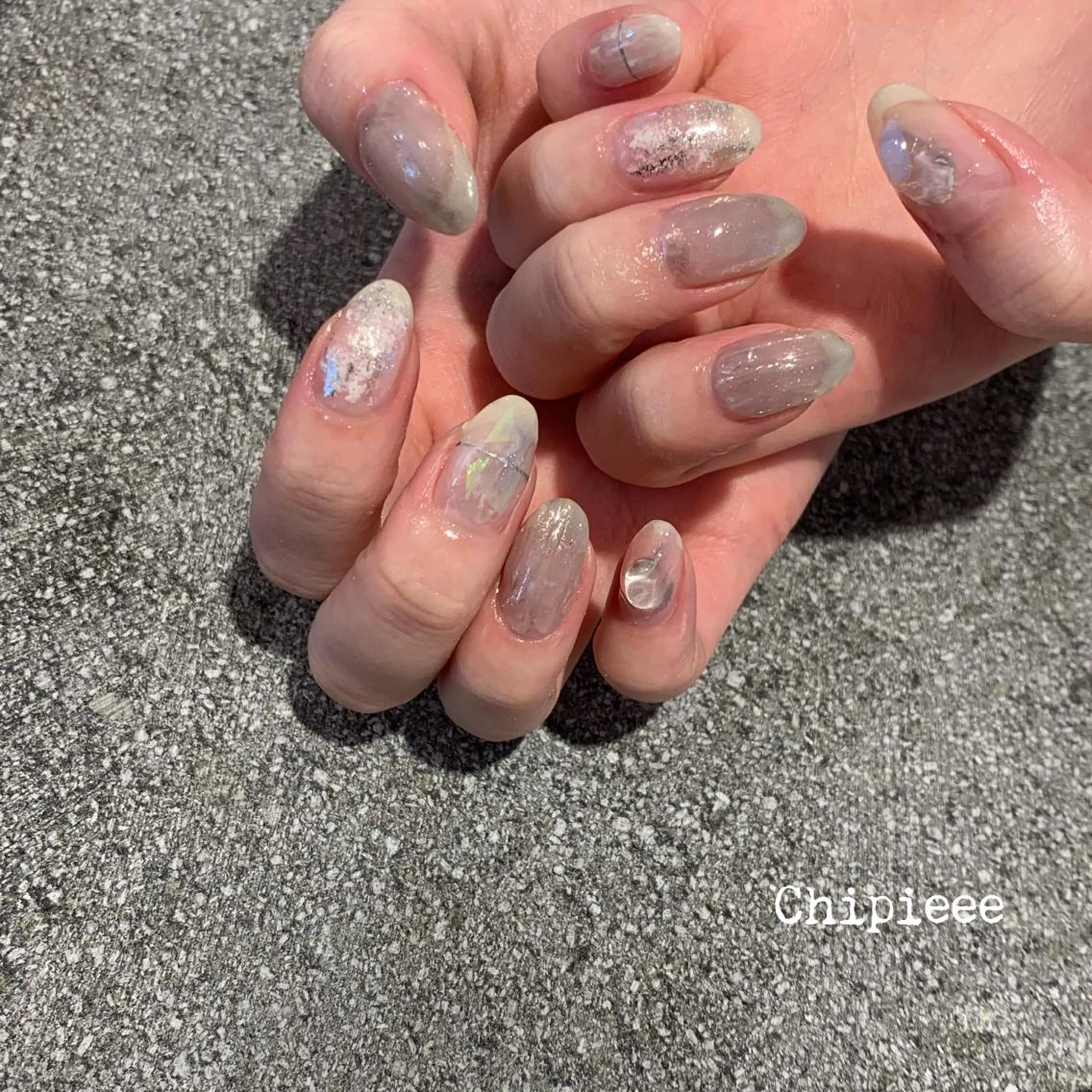 ネイル ハンドネイル revia所属・ERI Nailistのネイルデザイン