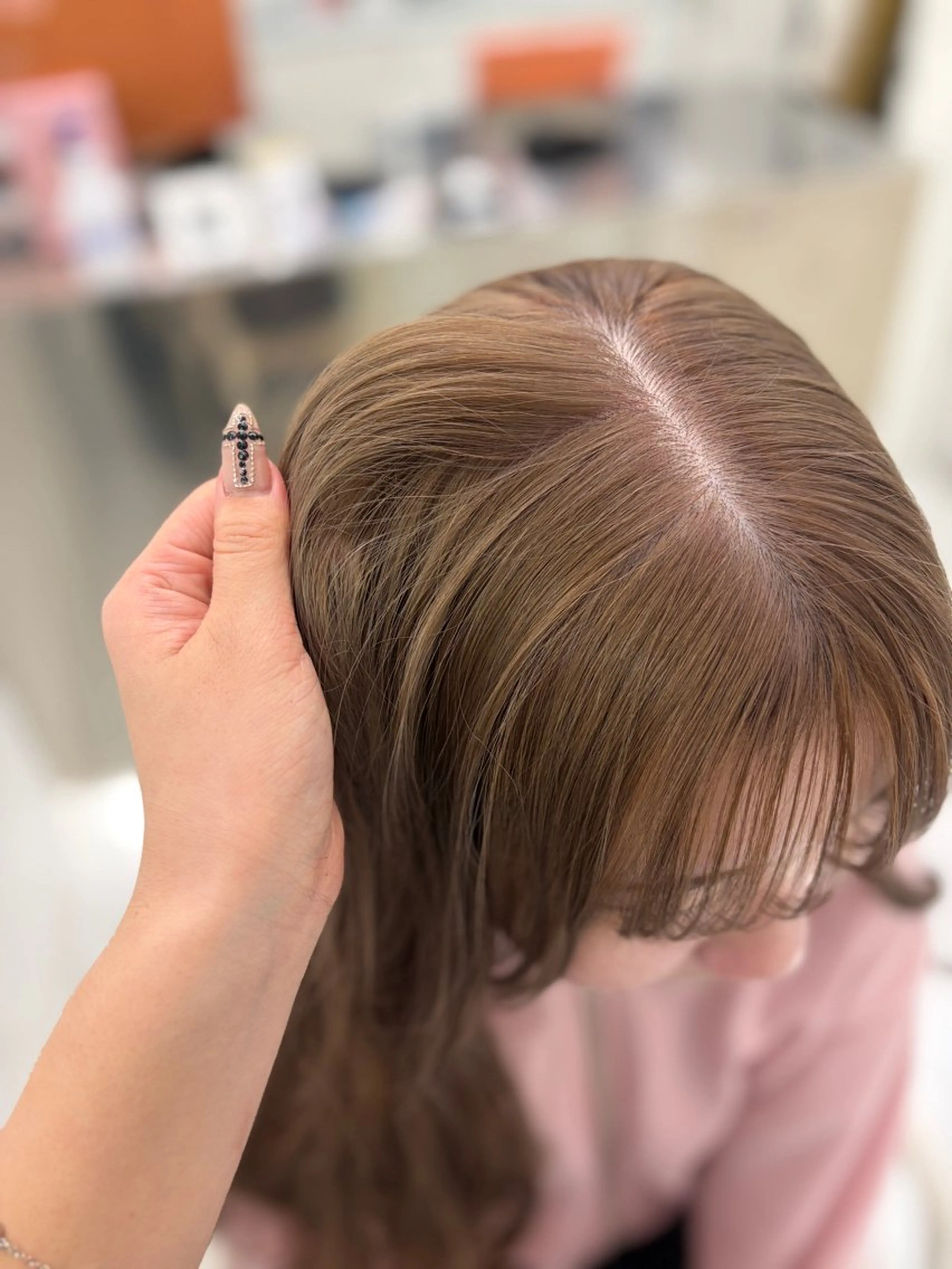 カラー カット ヘアカラー トリートメント ヘアセット 透明感うる艶カラー 🤍MANAMIのヘアスタイル