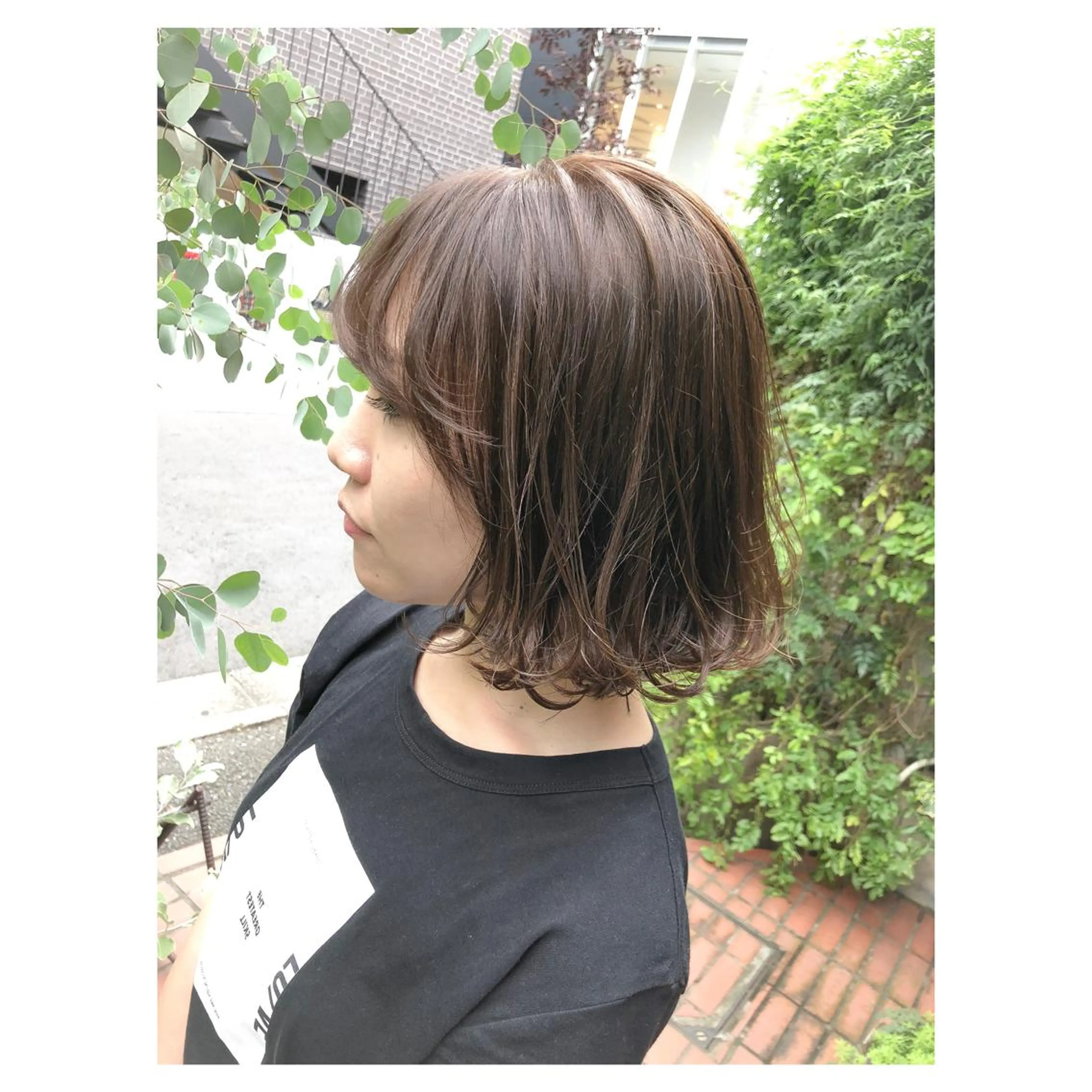ミディアム カラー 透明感カラー カット ヘアカラー トリートメント ヘアセット センスをお届けします 大谷将生INFPのヘアスタイル