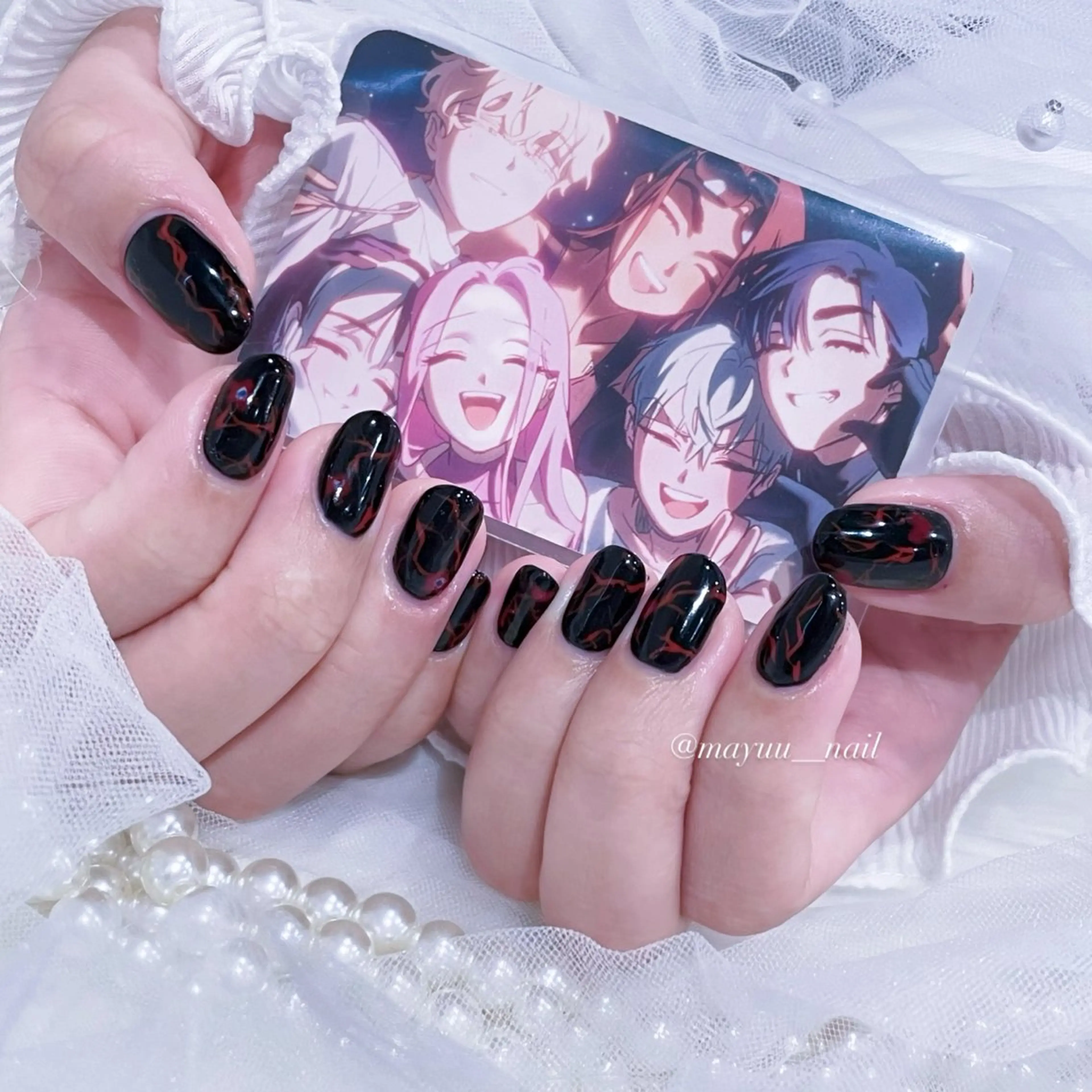 ネイル 🎀 Mayu 🎀痛ネイルのネイルデザイン