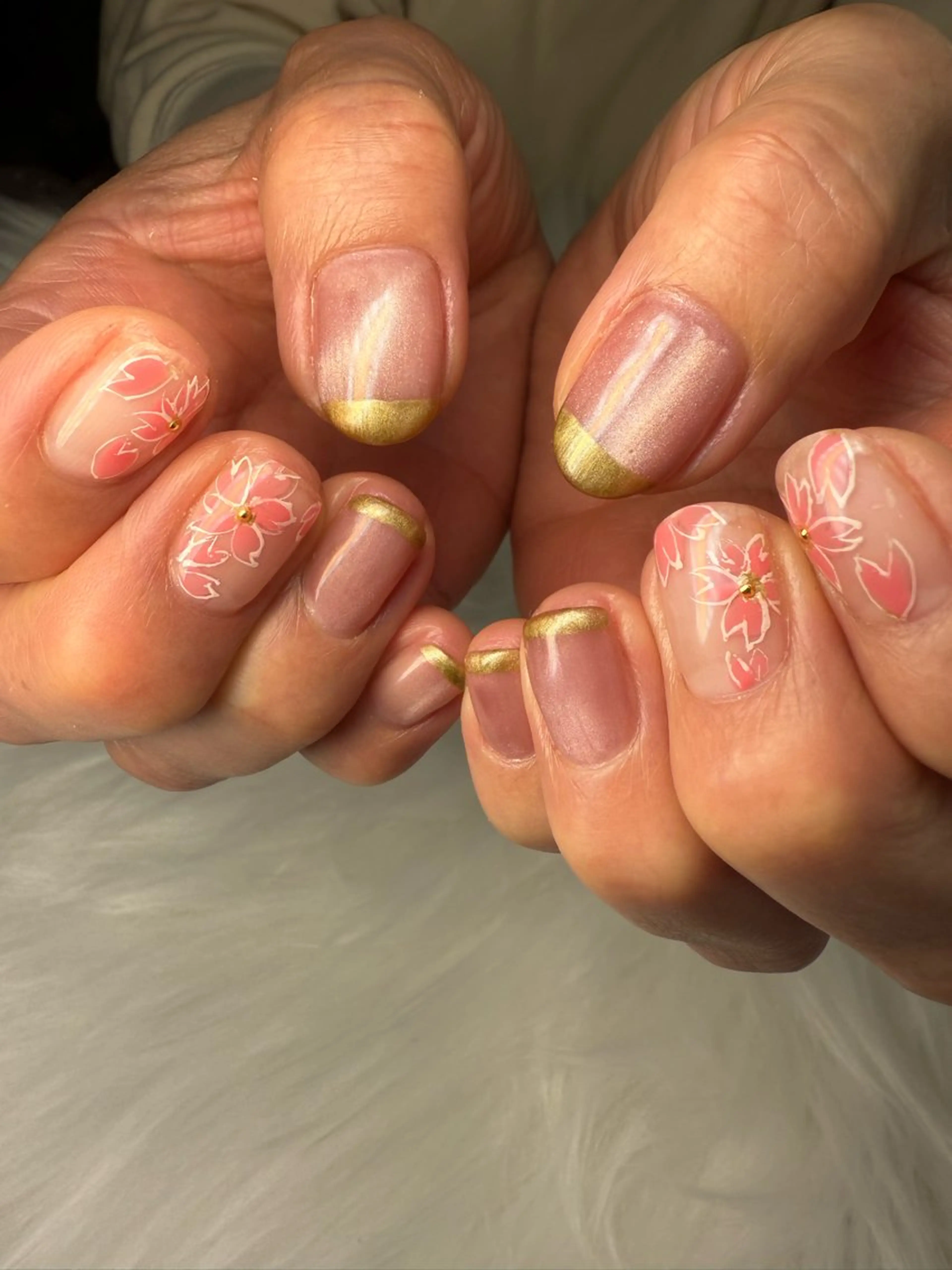 ネイル 春ネイル douceknail所属・本厚木南口 徒歩3分のネイルデザイン