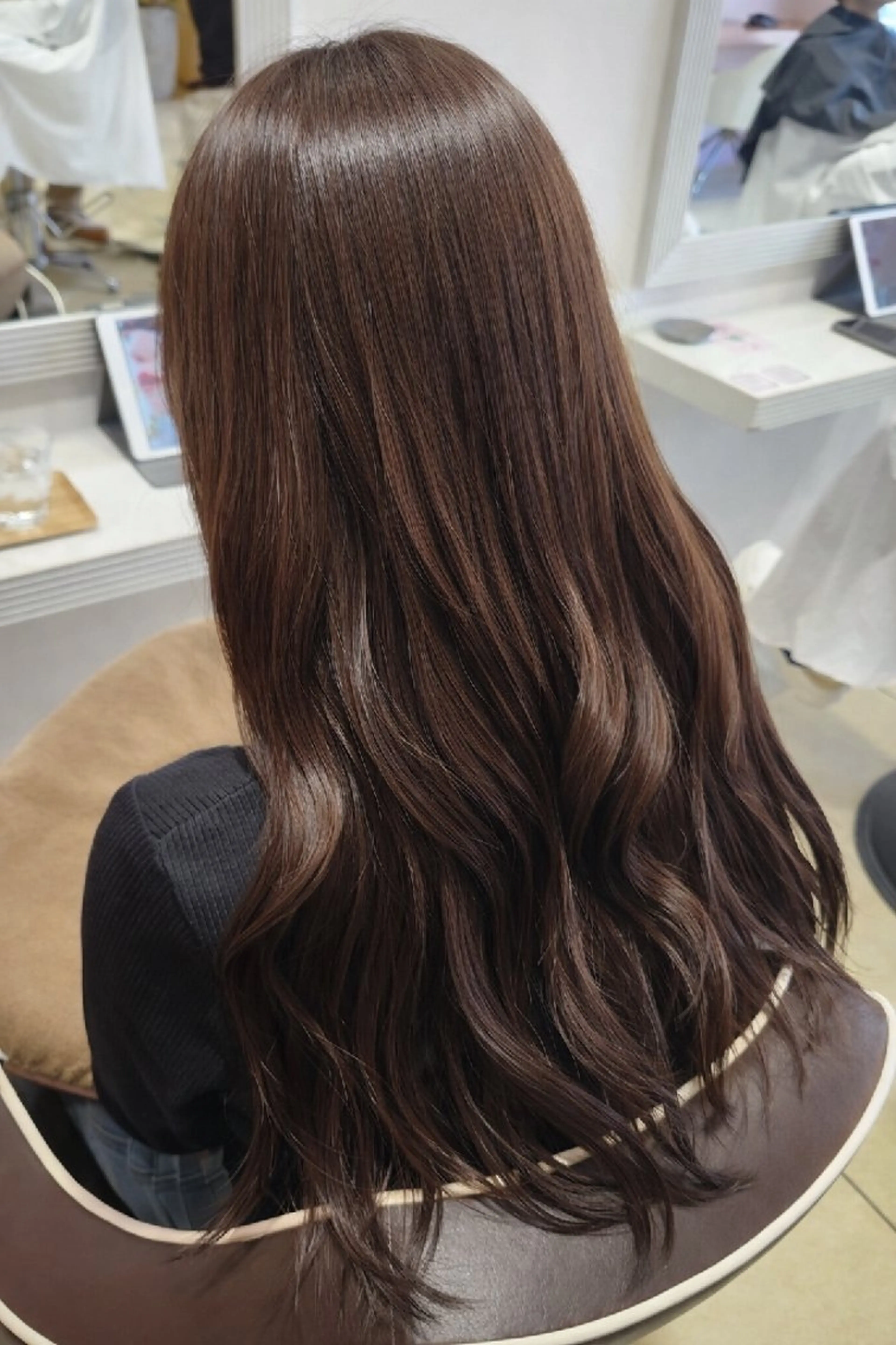 ロング 暖色カラー/髪質改善 /メンズ🧡莉南のヘアスタイル