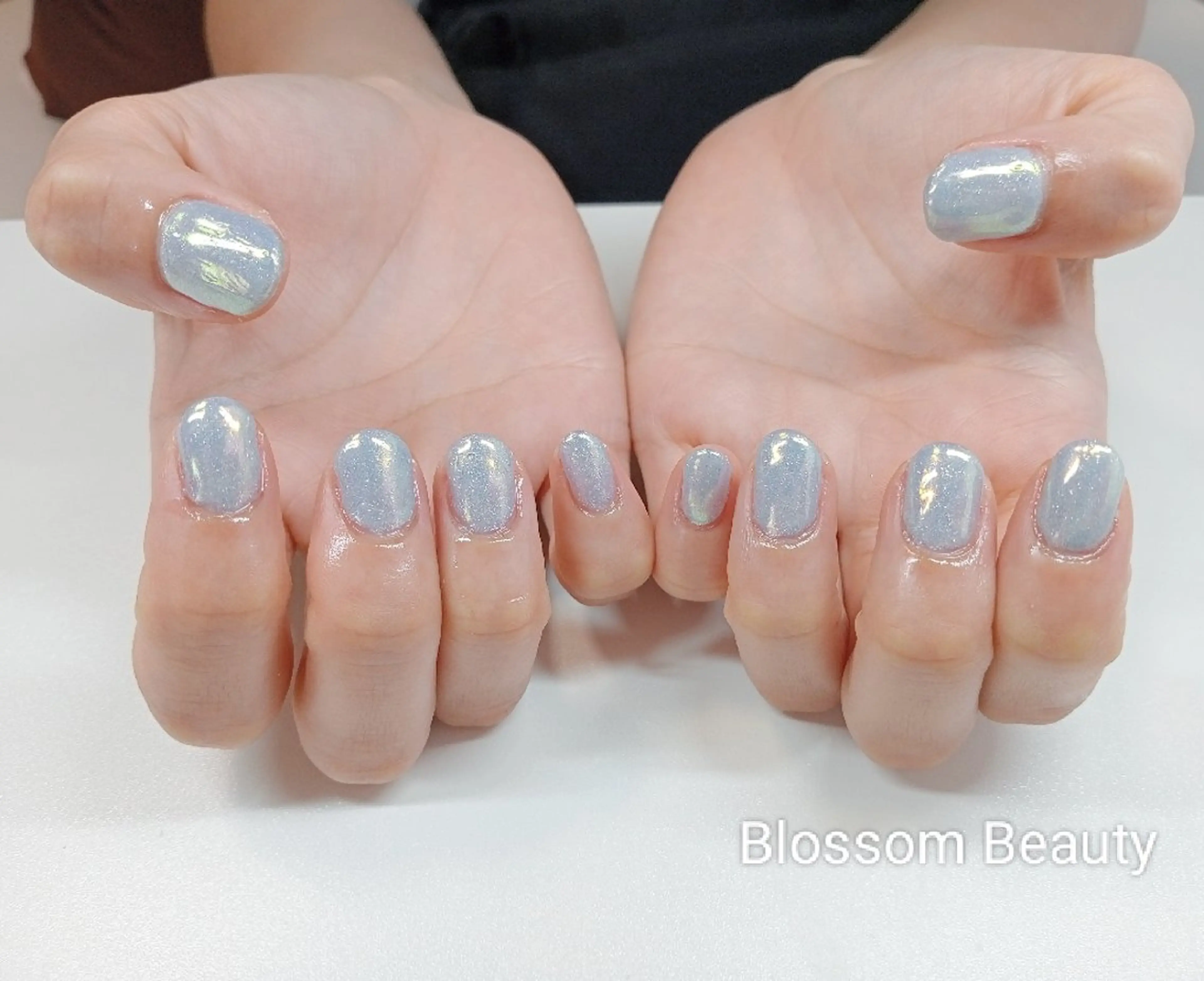 ネイル オーロラネイル Blossom Beauty eriのネイルデザイン