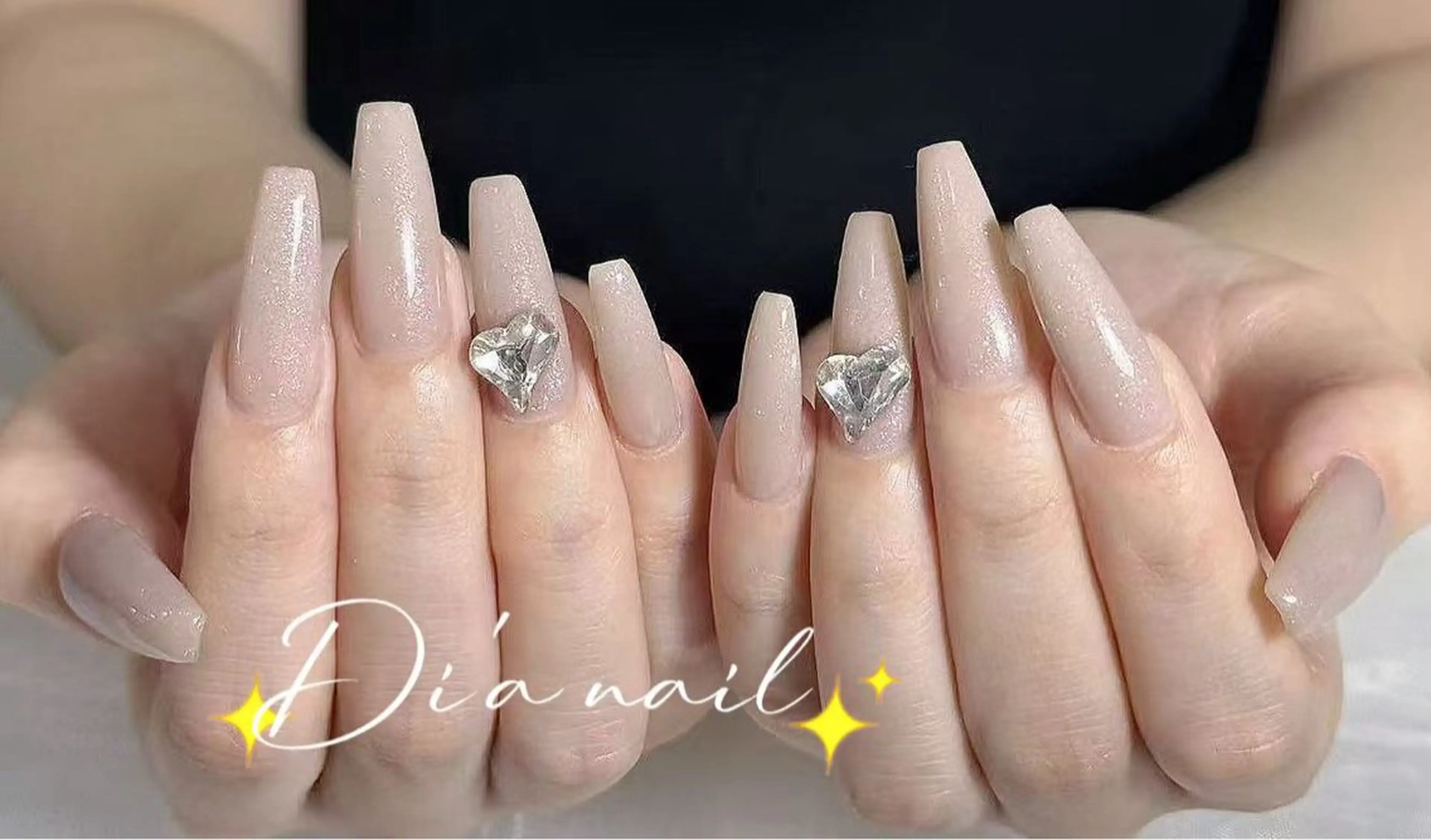 ネイル チークネイル ジェルネイル グラデーション マグネットネイル ニュアンスネイル Di'a nail ネイルサロンのネイルデザイン