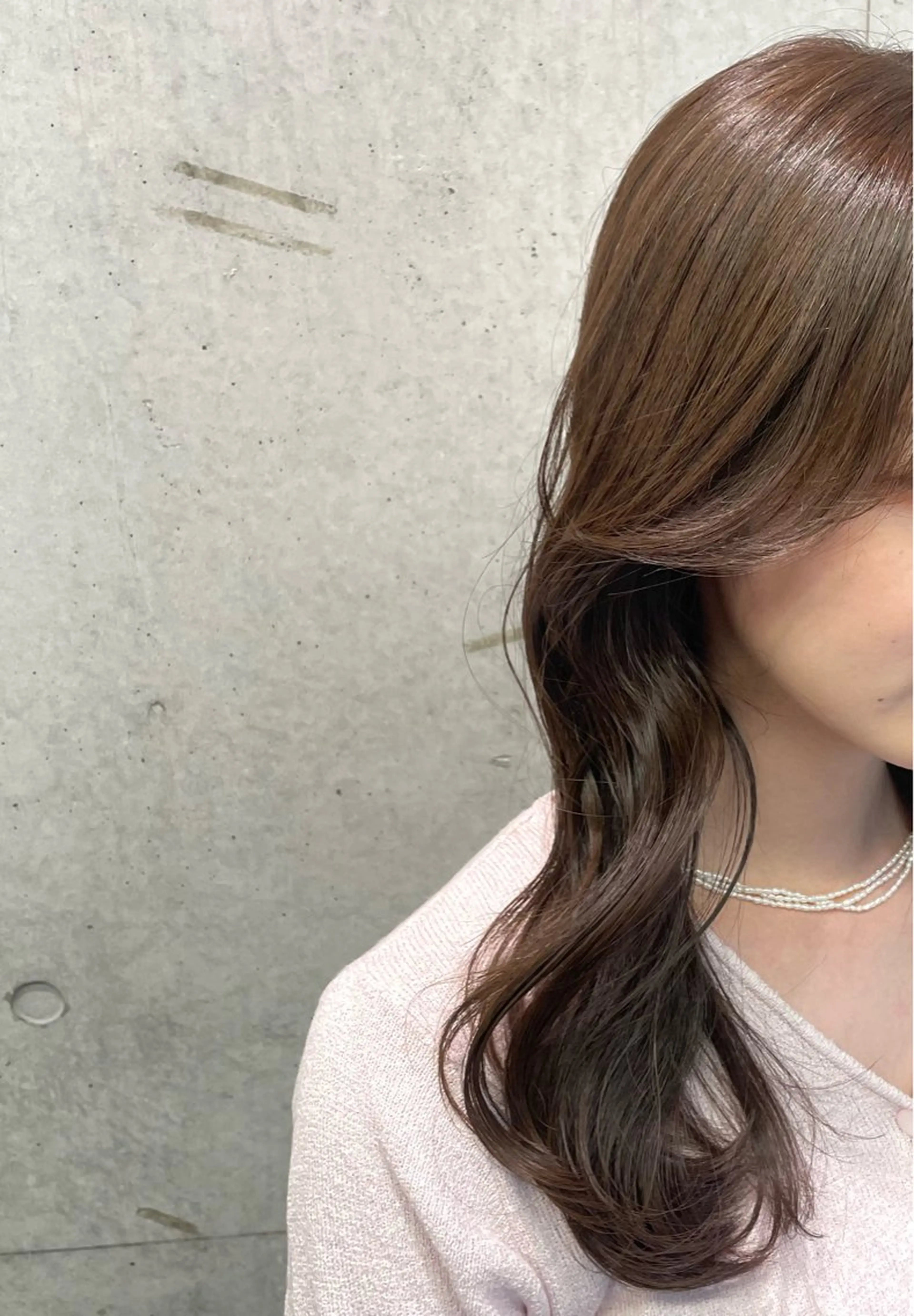 セミロング カラー clam. yuu🦩のヘアスタイル