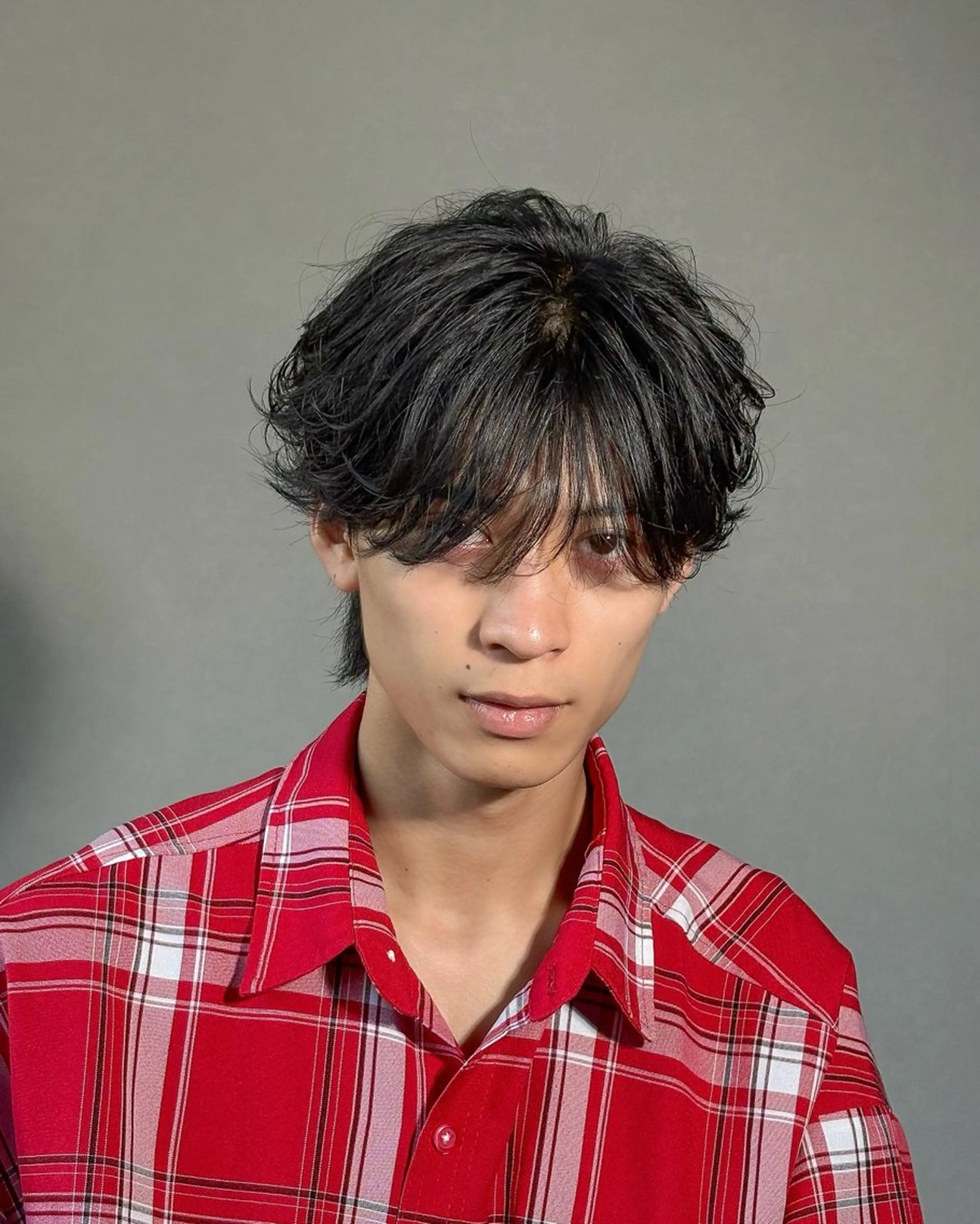 🪶【センターパートにオススメ】メンズカット＋フェザーパーマ🪶の写真