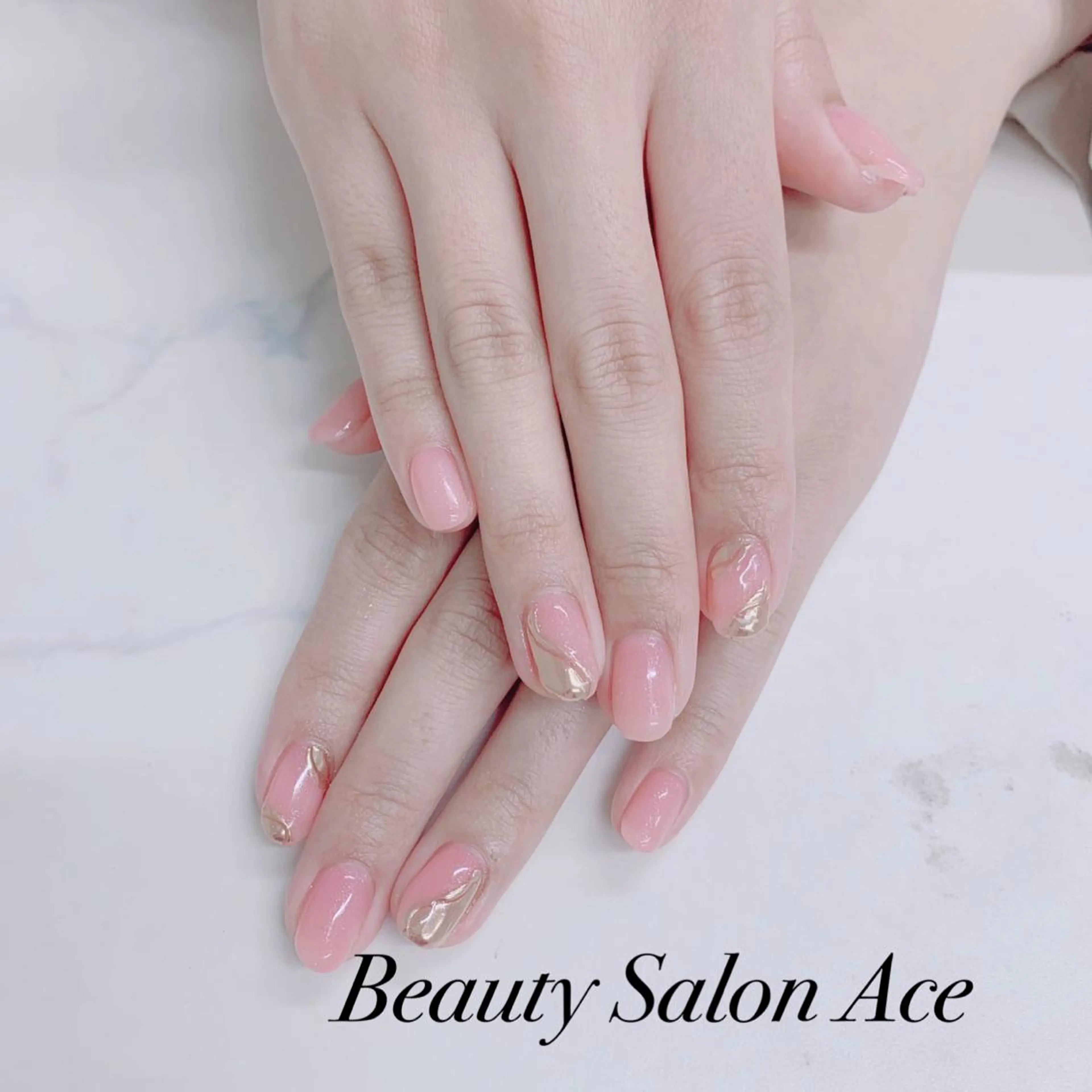 ネイル メンズネイル 春ネイル ハンドネイル ハンドケア Beauty Salon Ace（ネイルサロン　エース）所属・池袋フィルイン Ace♡長さだしのネイルデザイン
