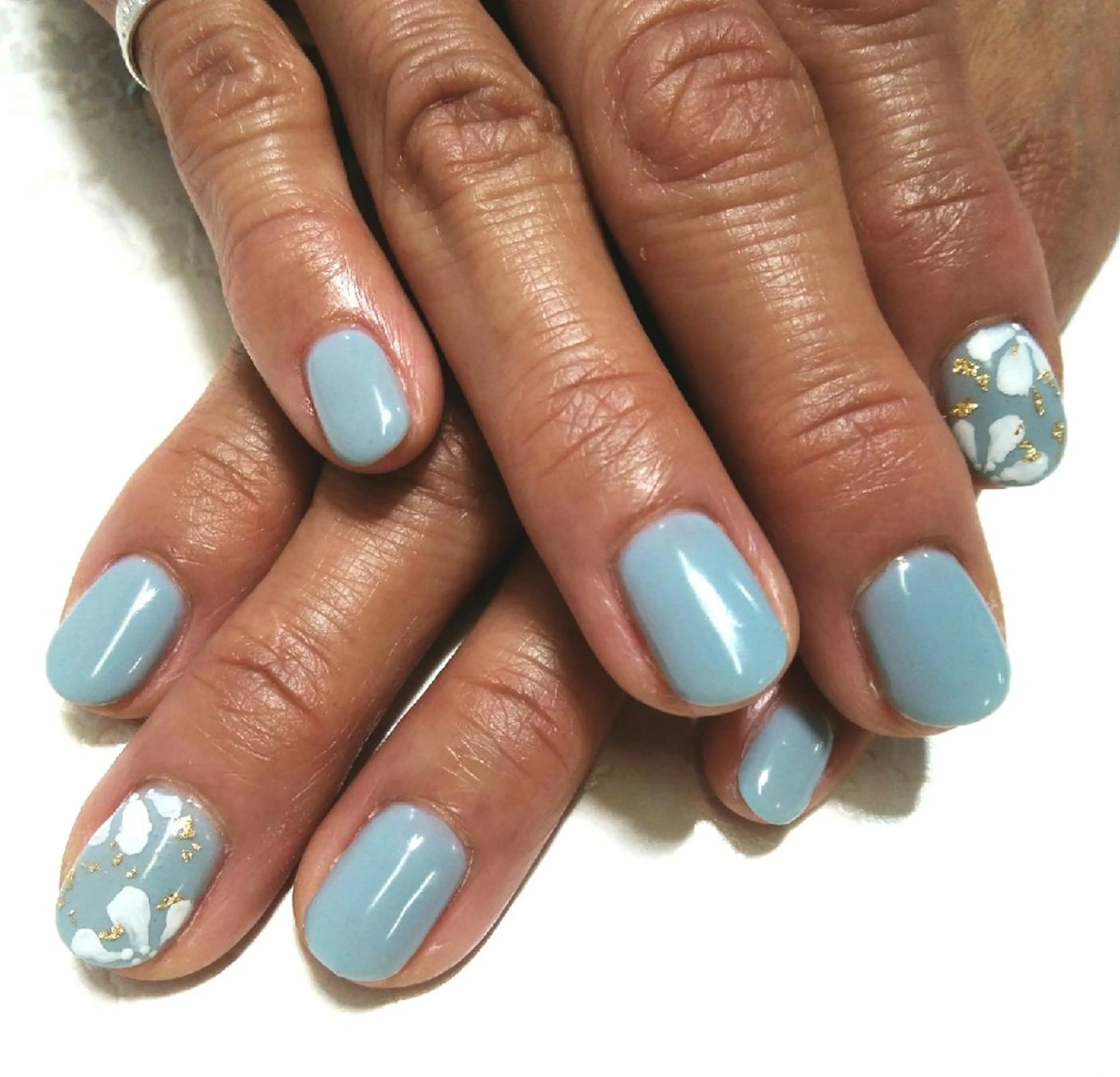 ネイル フラワーネイル ハンドネイル リラクゼーション＆ネイル仙殊~センジュ~所属・senju 　のネイルデザイン