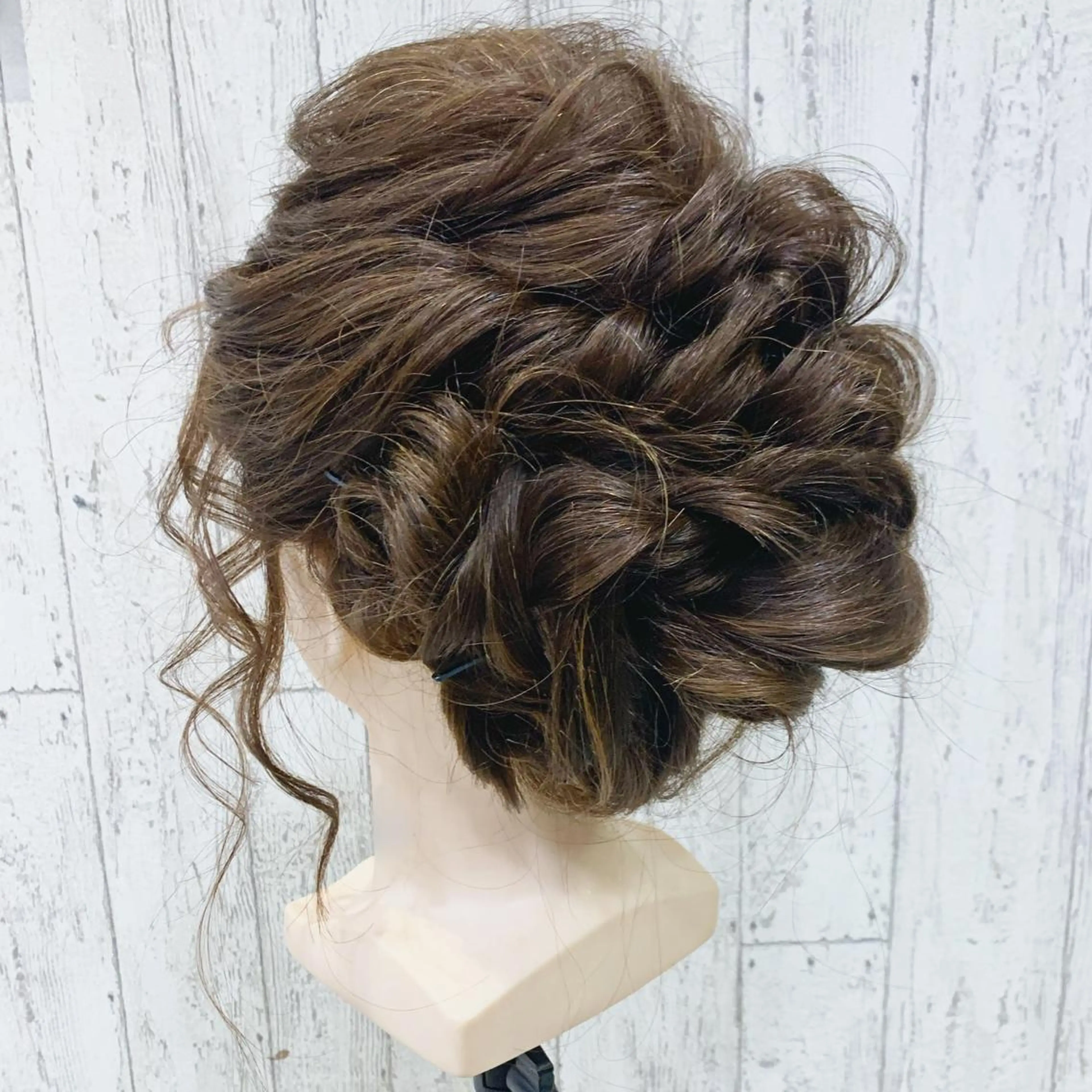 セミロング ヘアアレンジ 古沢 みづきのヘアスタイル