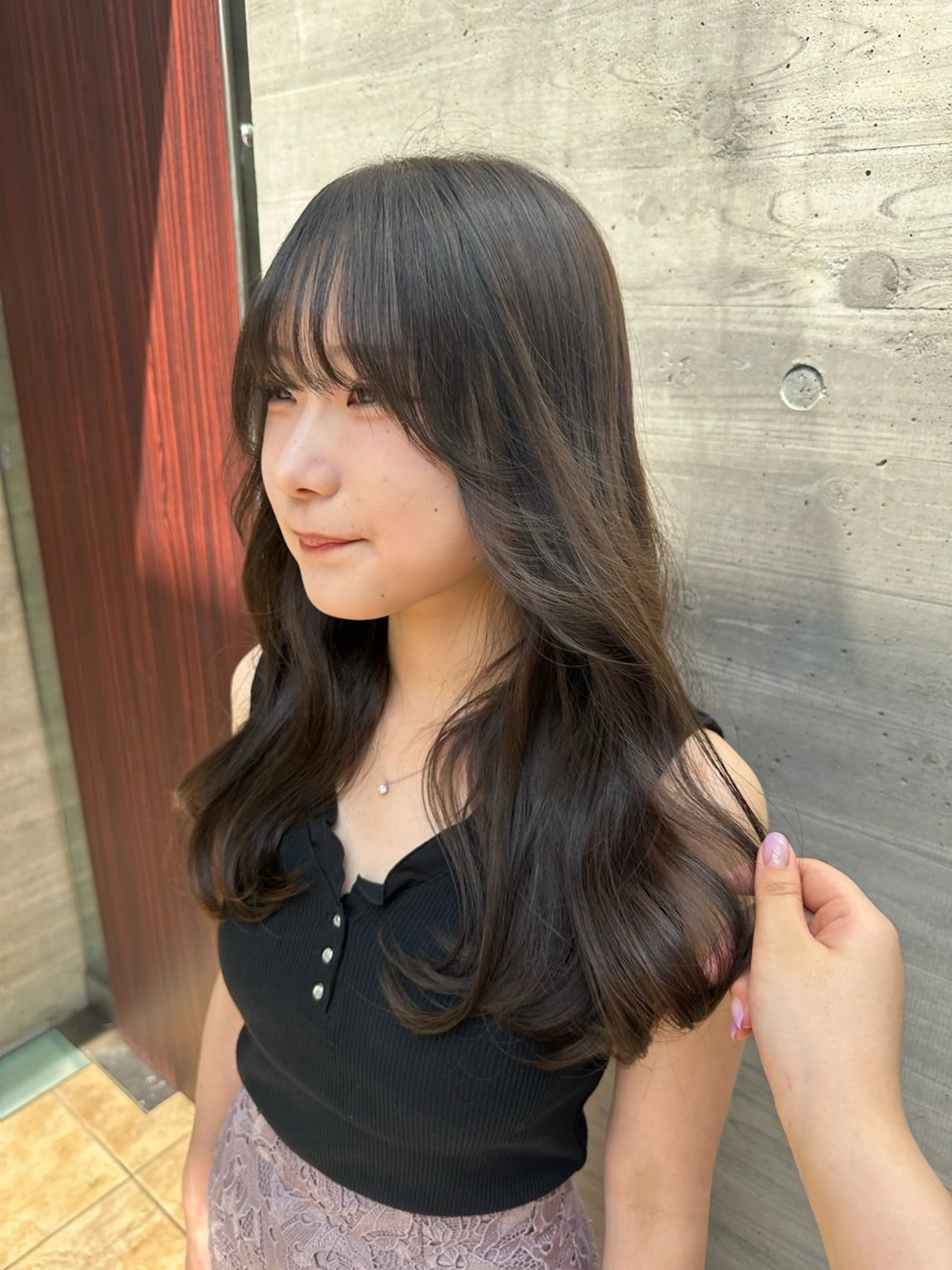 ロング カラー ベージュカラー レイヤーカット カット レイヤーカット💫 ／HARUKA🎀のヘアスタイル