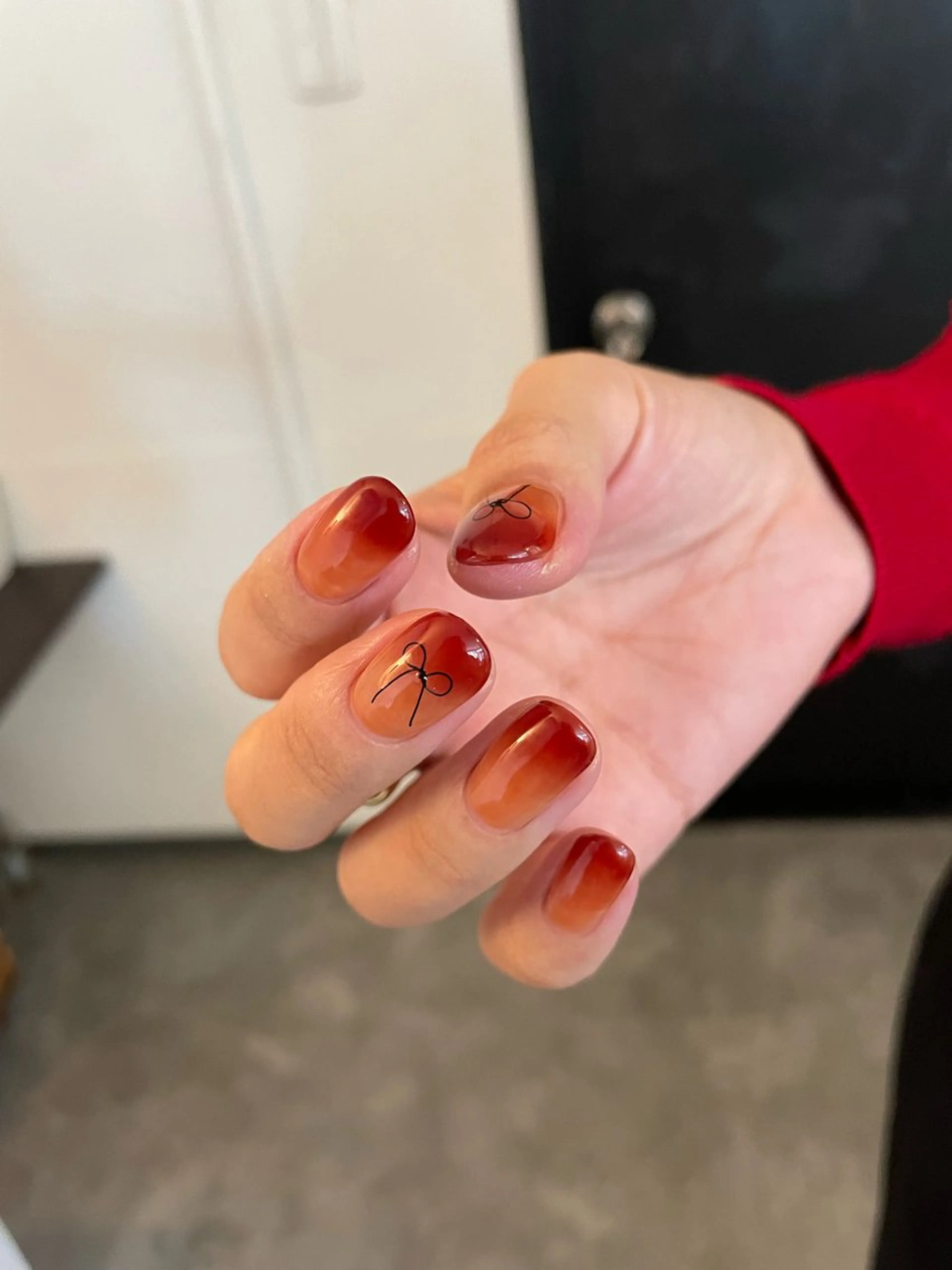 ネイル 冬ネイル クリスマス ハンドネイル roof nailのネイルデザイン