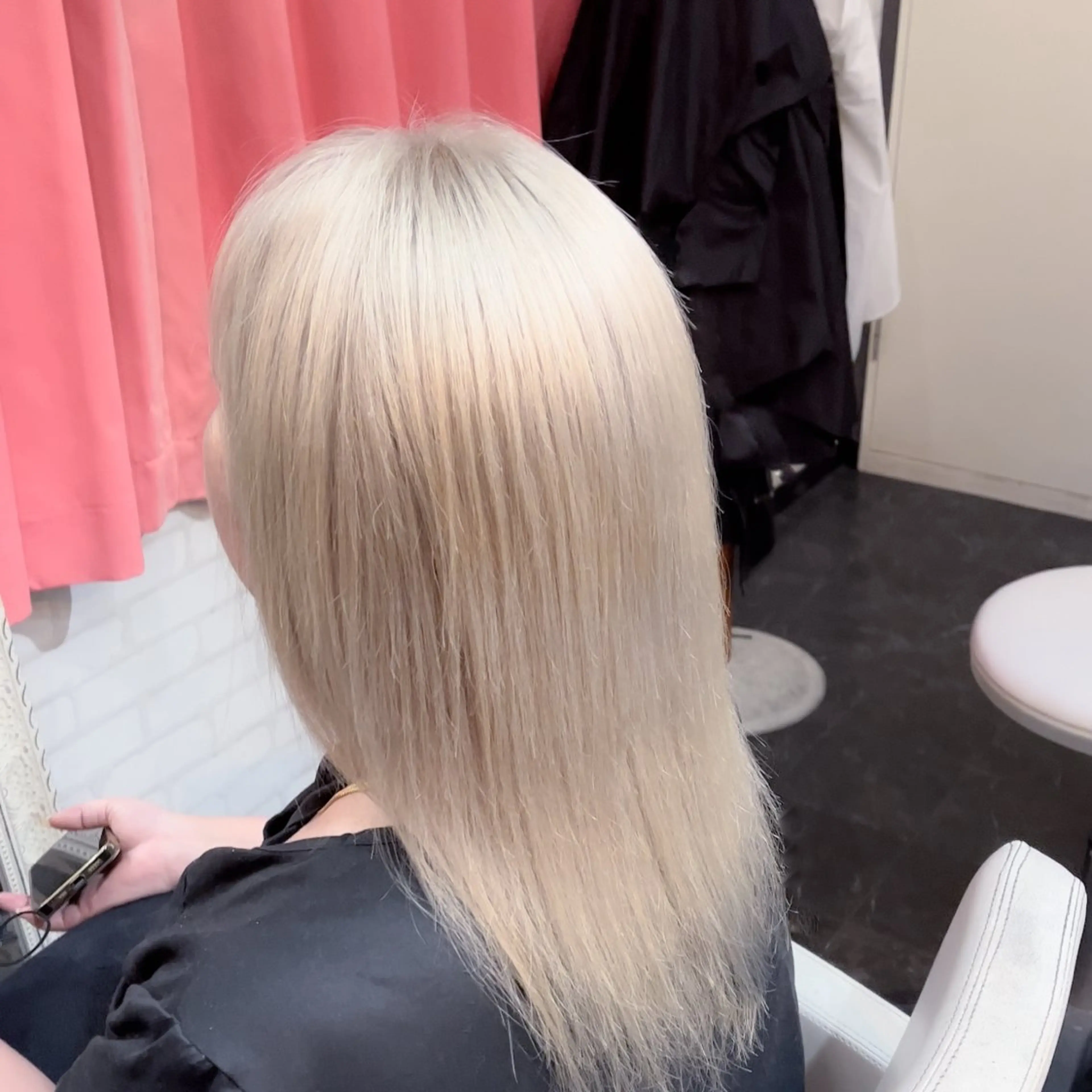 ロング カラー ブリーチ ケアブリーチ トリートメント Kimura Shinyaのヘアスタイル