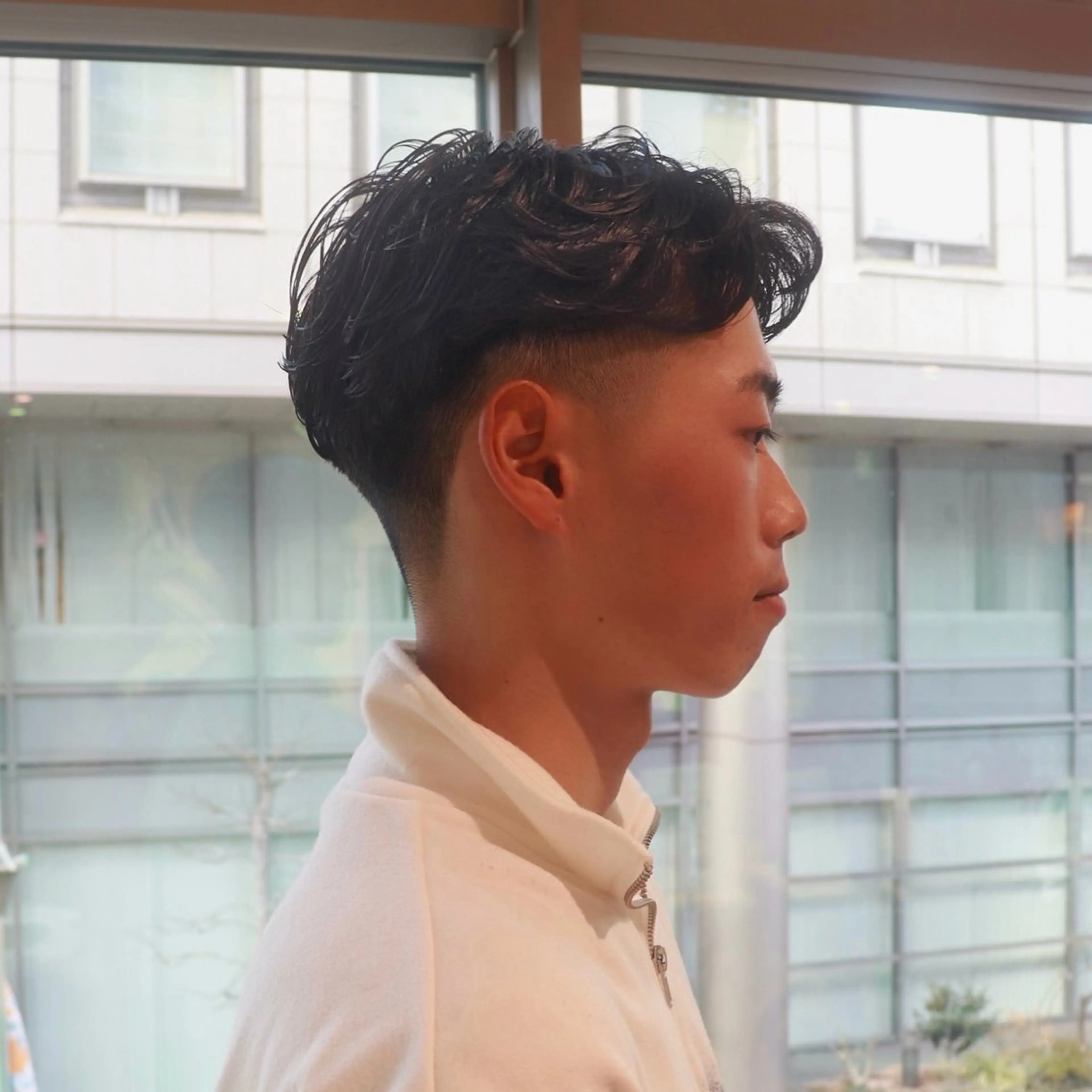 パーマ メンズ フェードカット 刈り上げ Yamada Ami🪐のヘアスタイル