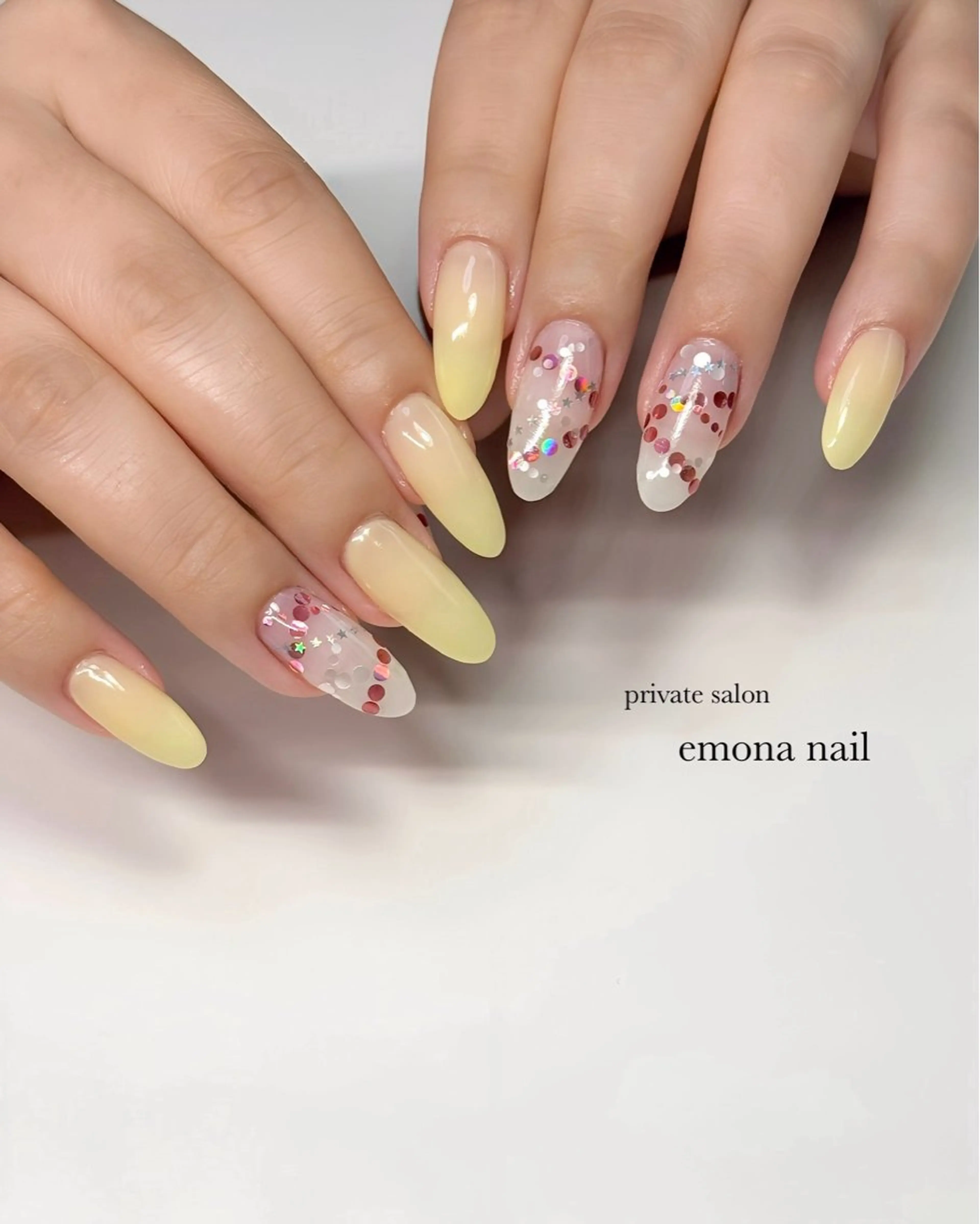 ネイル ハンドネイル ハンドケア emona nailのネイルデザイン