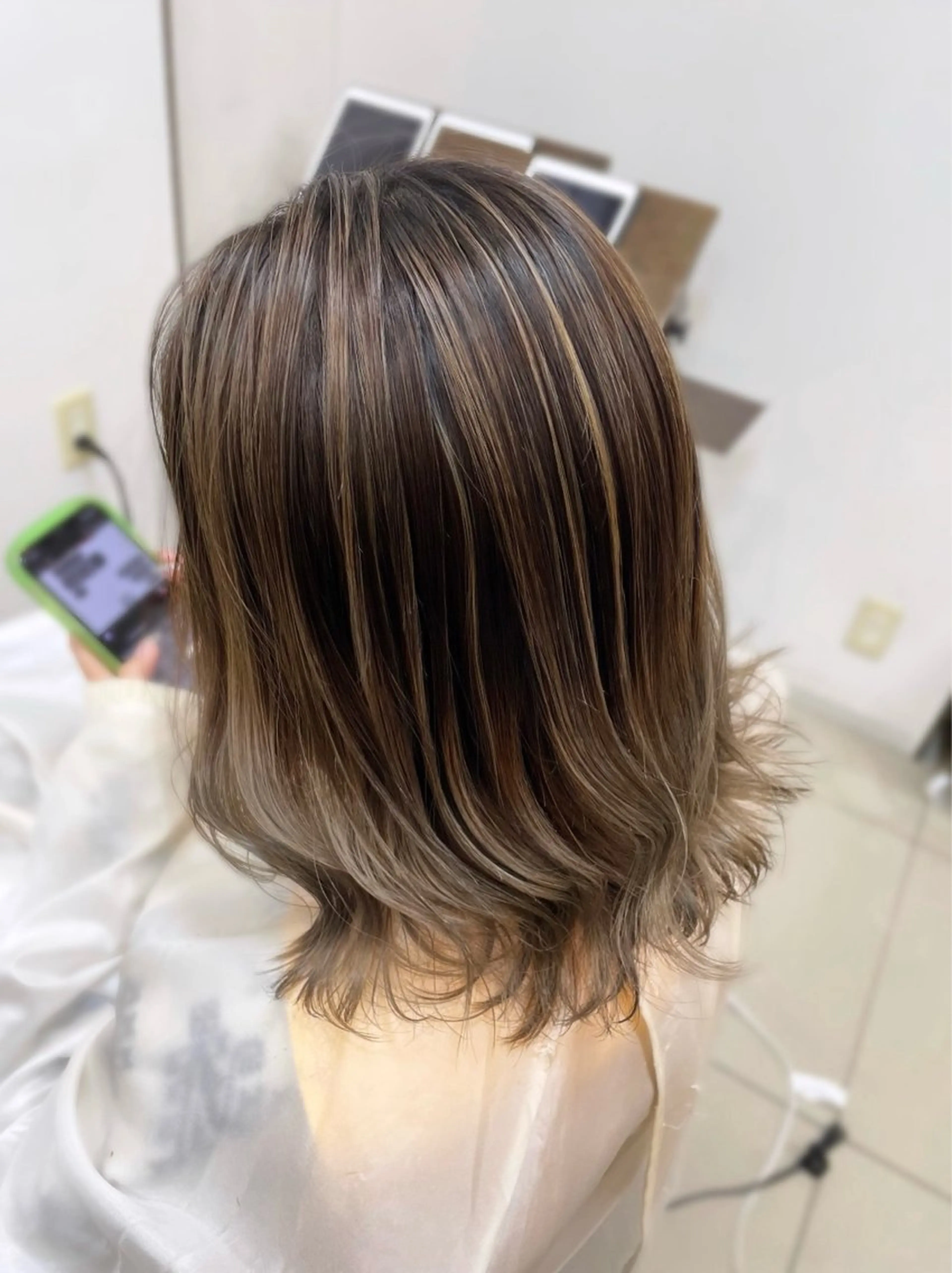 ハイライトorグラデーションカラー＋TOKIOトリートメントの写真