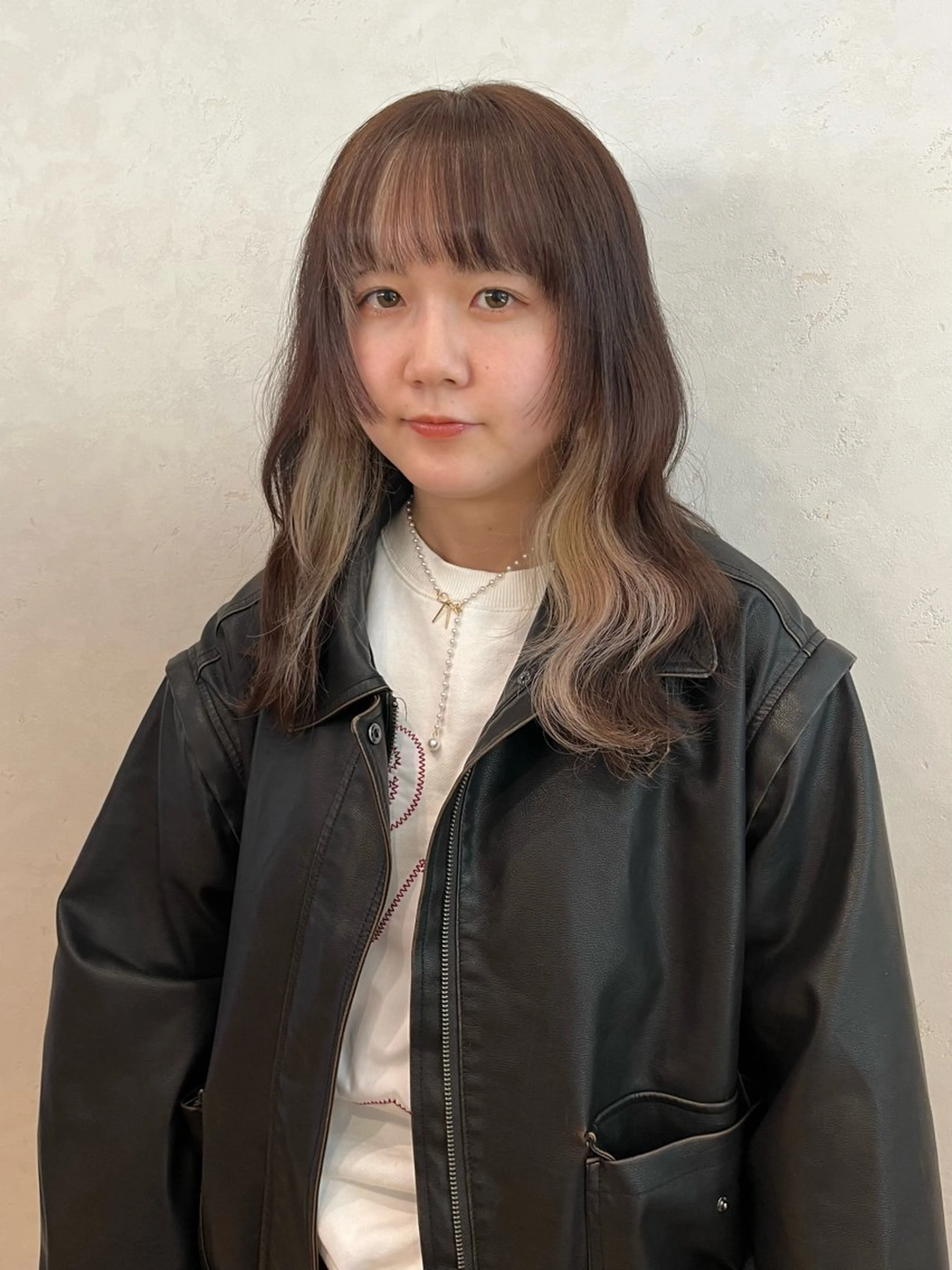 ロング ヘアカラー トリートメント ☀️コミヤマミユ☀️ /パーマ/ハイトーンのヘアスタイル