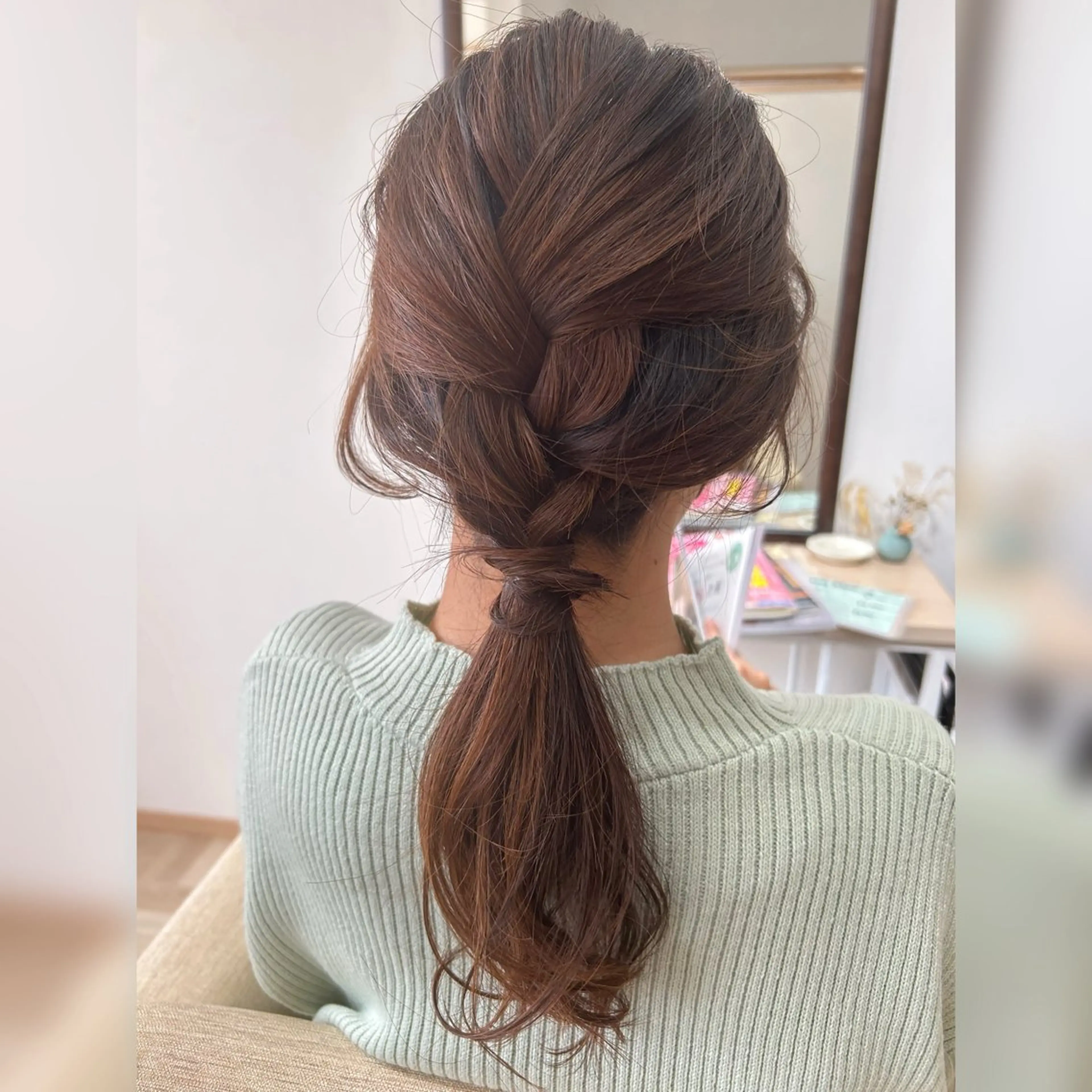 簡単アレンジ付きカット☘️の写真