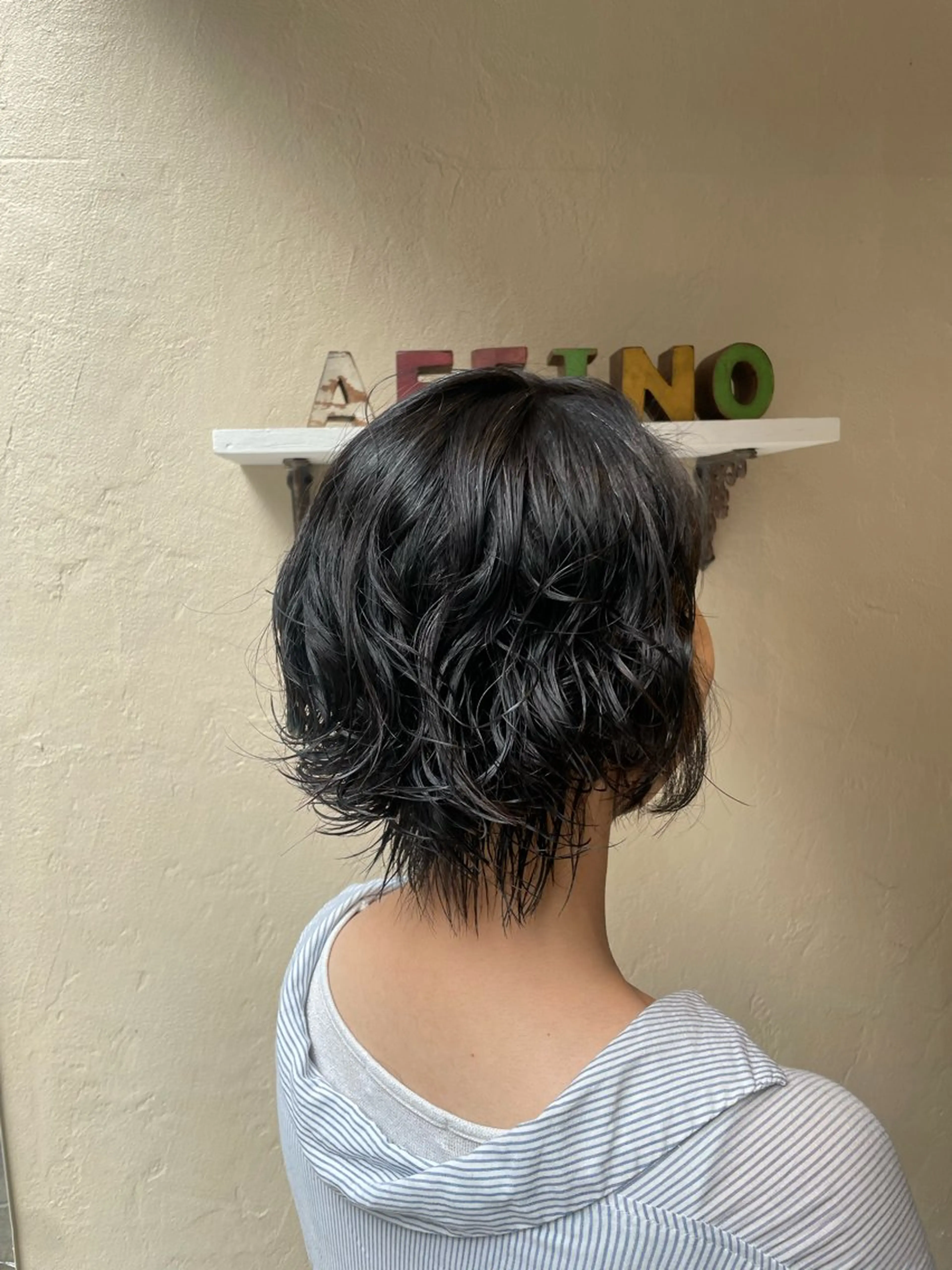 ショート ショートヘア カット パーマ 大庭 萌瑚のヘアスタイル