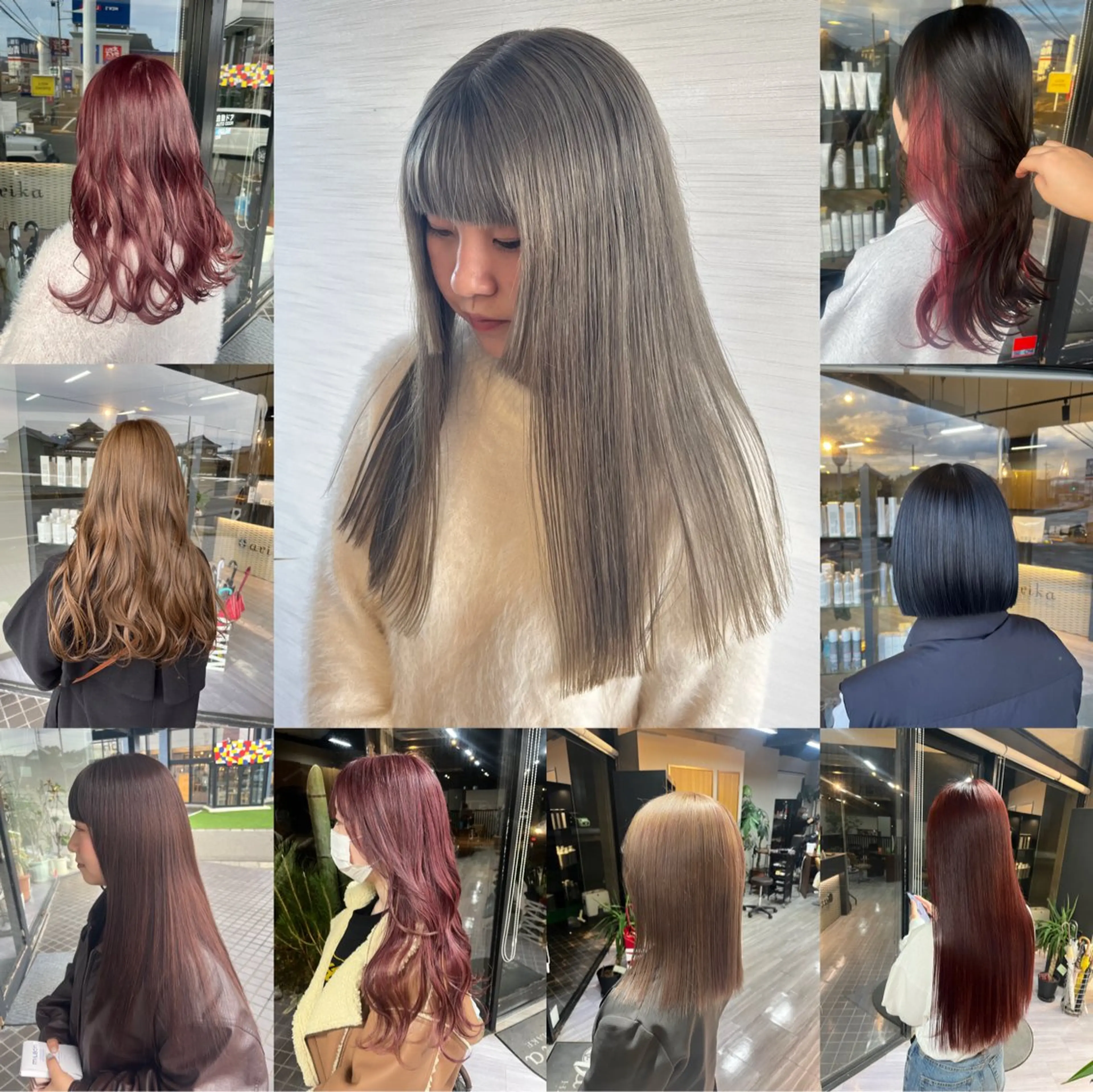 alu所属・alu yuinaのヘアスタイル