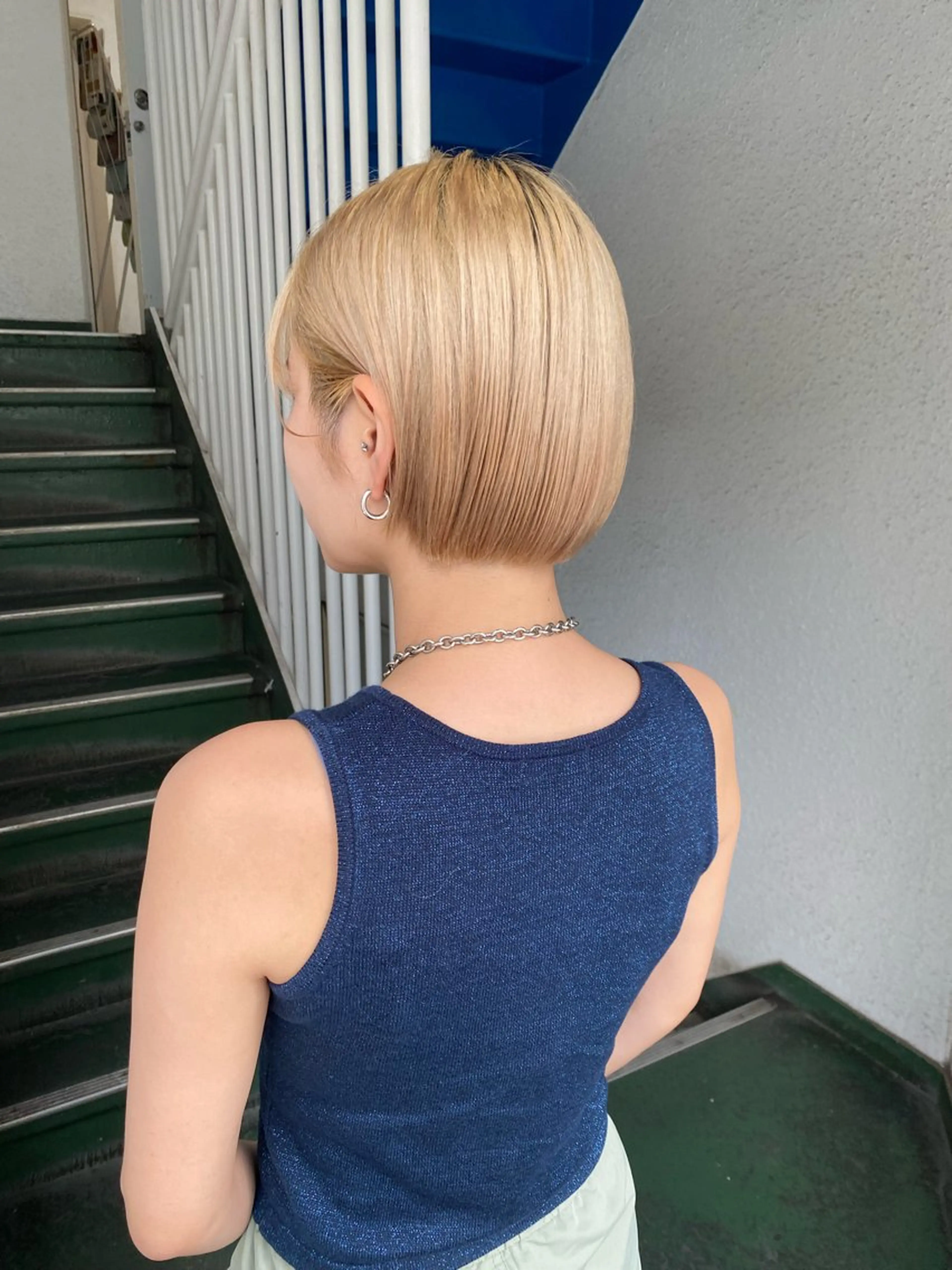 ショート カラー yiye 青山所属・無料カットモデル募集 🌱ひょうがのヘアスタイル