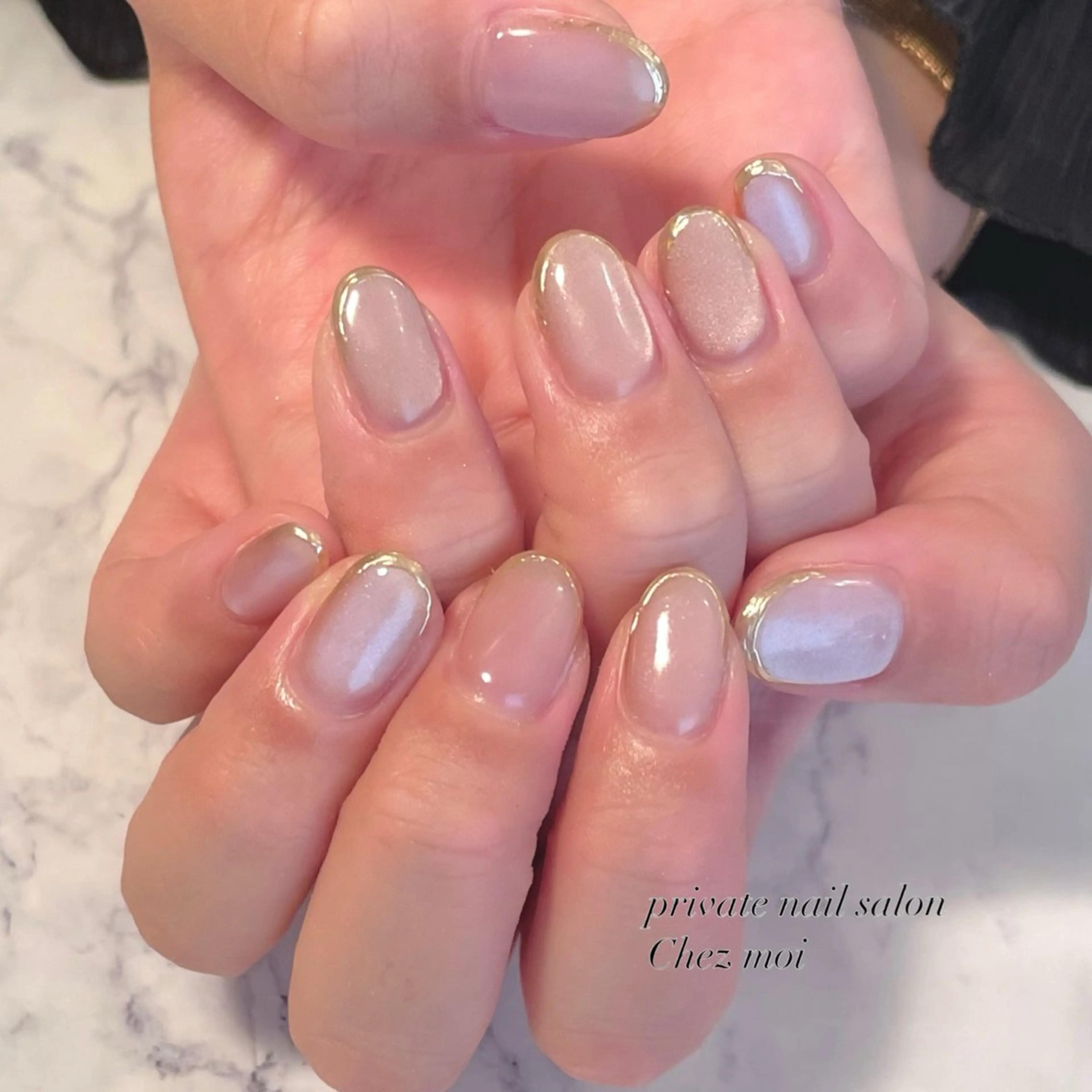 ネイル マグネットネイル ミラーネイル KOMINE TOMOKOのネイルデザイン