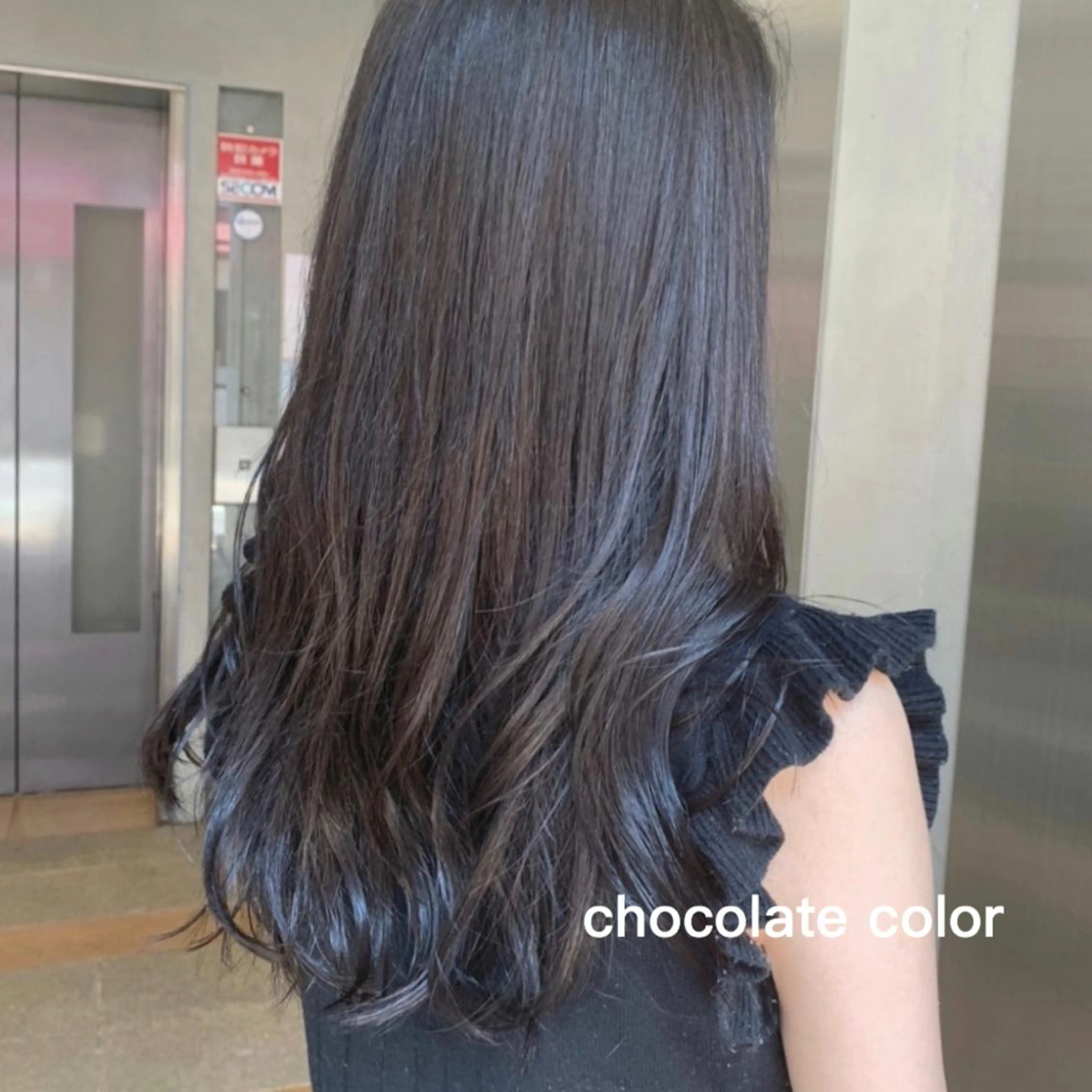 ロング カラー イルミナカラー ヨシンモリ 韓国風ヘア Sana / 韓国ヘア / カラーのヘアスタイル