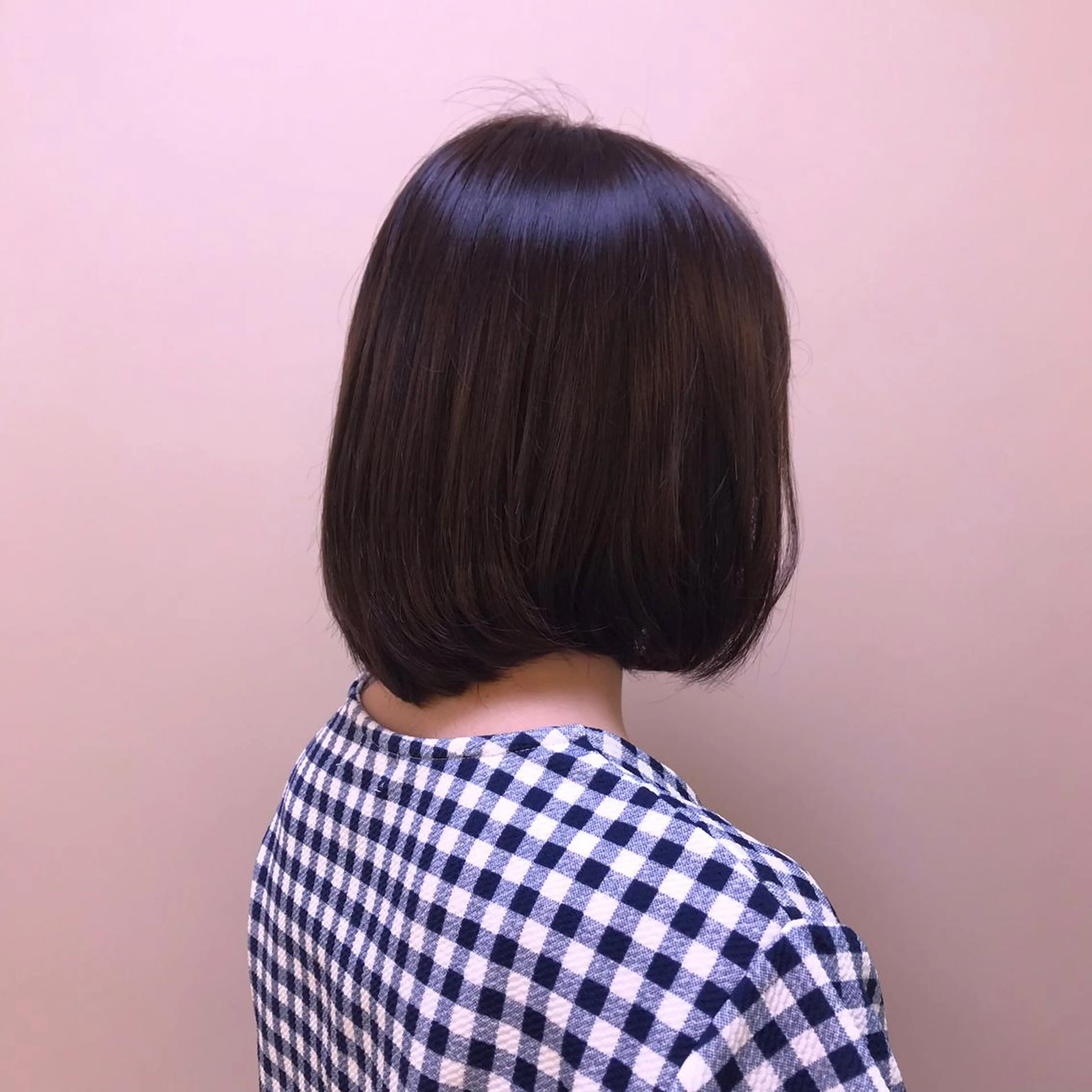 ミディアム 似合わせカットカラー ♡佐藤捺美のヘアスタイル