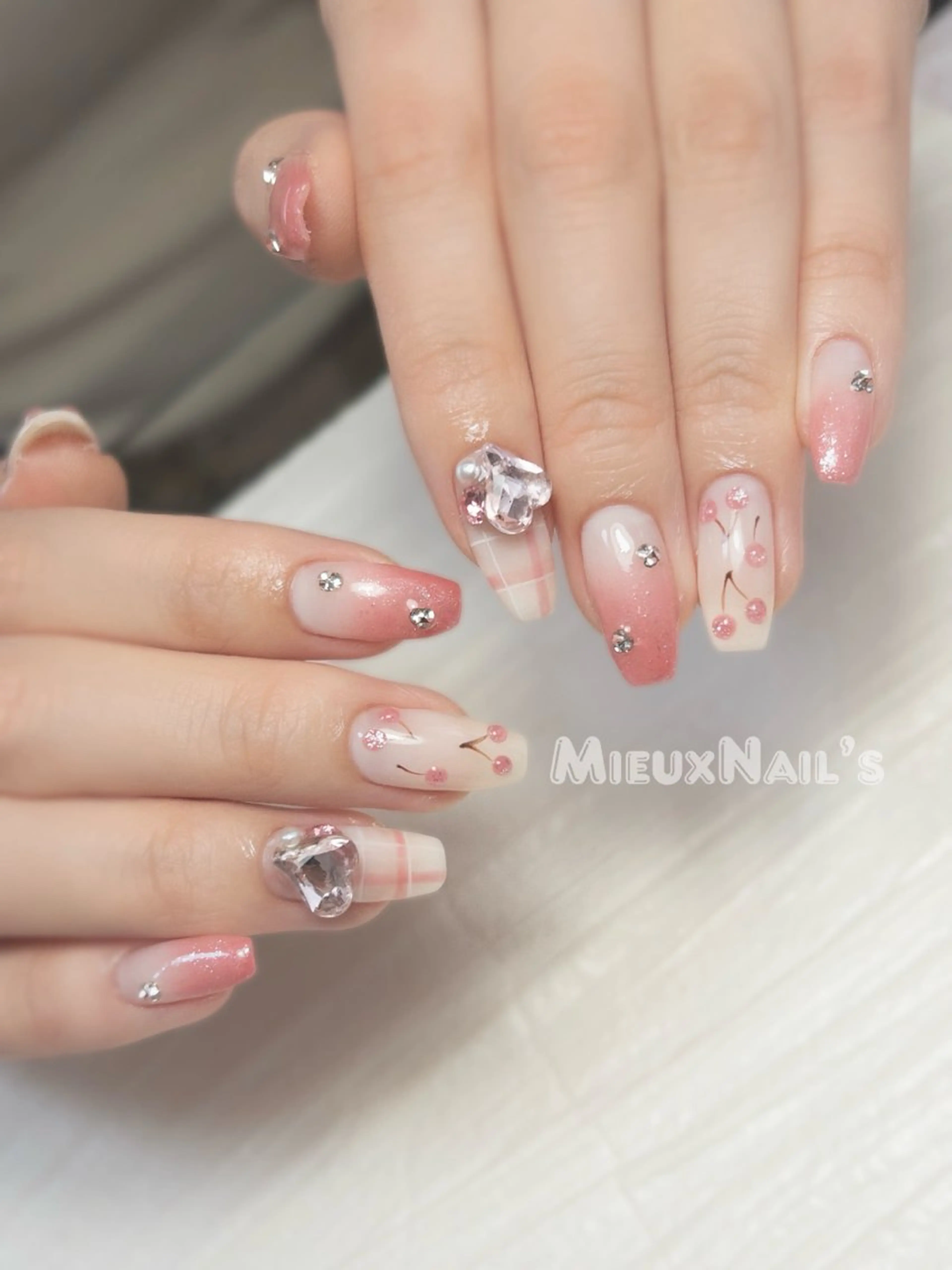 ネイル Miyu❤️‍🔥 Mieuxnailsのネイルデザイン