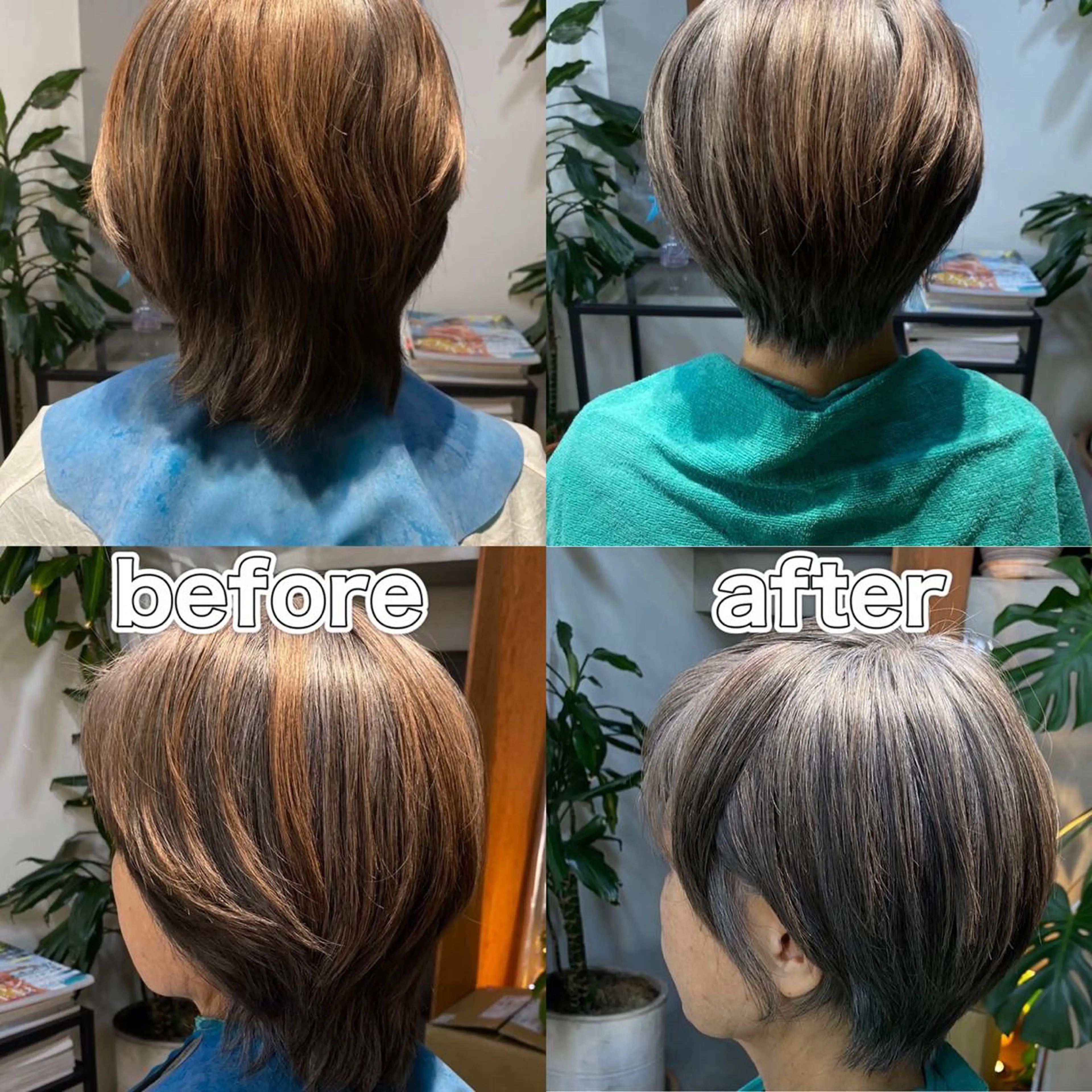 ショート メルクヘアー 中澤のヘアスタイル