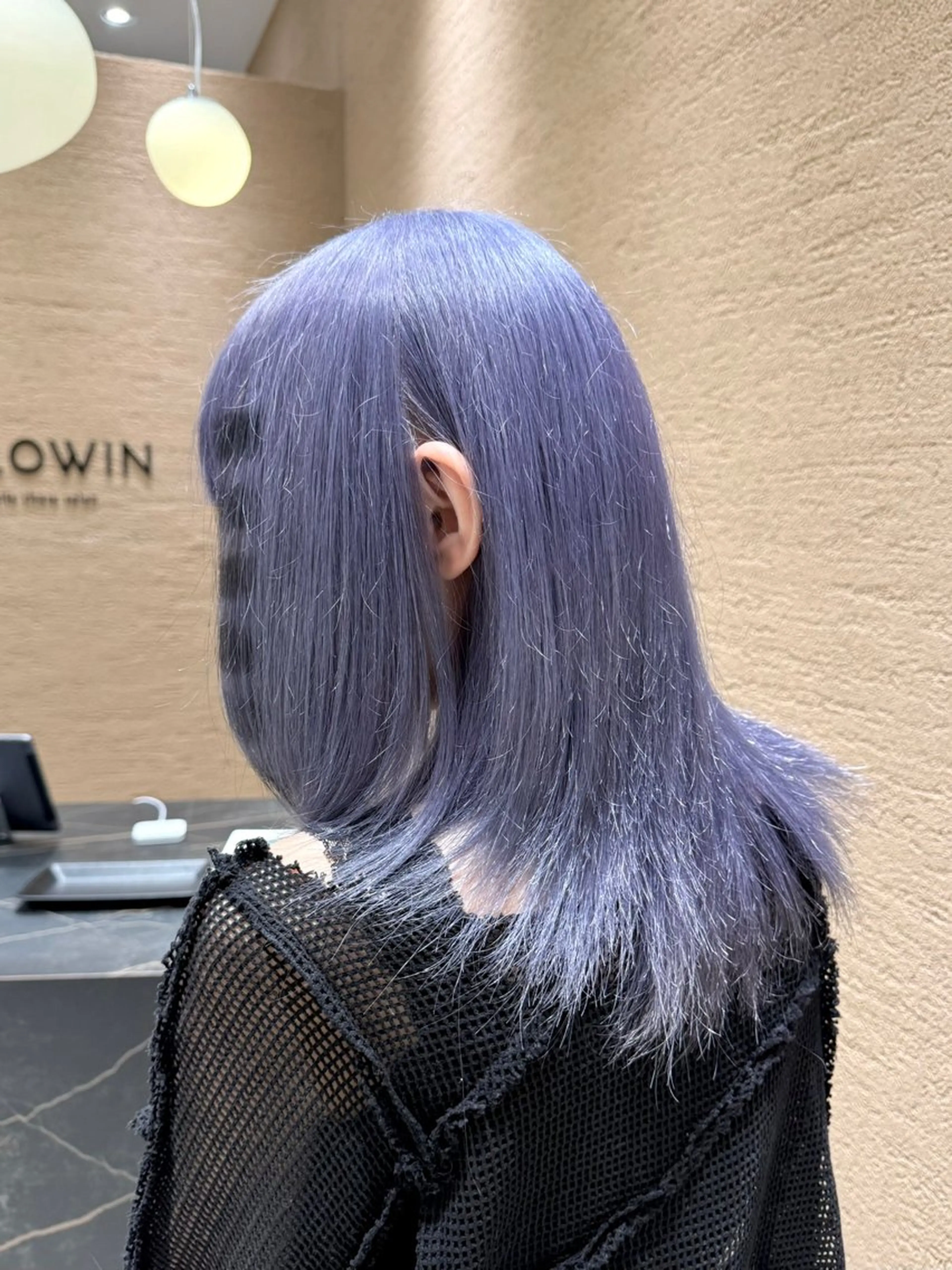 ミディアム カラー ヘアアレンジ ブリーチ ケアブリーチ カット ヘアカラー トリートメント SALOWIN京都河原町Suite店所属・外国人風レイヤー/ ハイトーンSHUのヘアスタイル