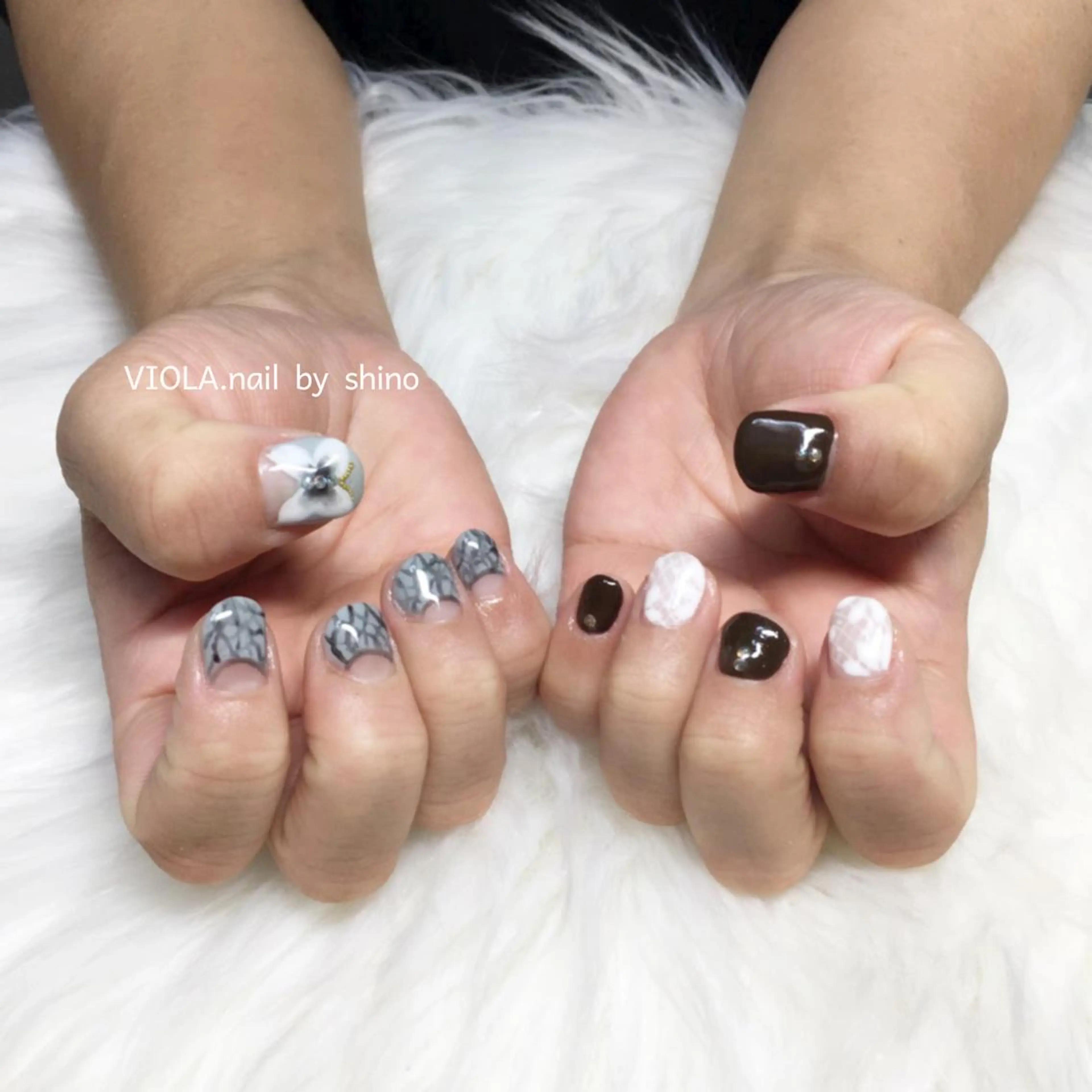 ネイル ハンドネイル VIOLA .nailのネイルデザイン