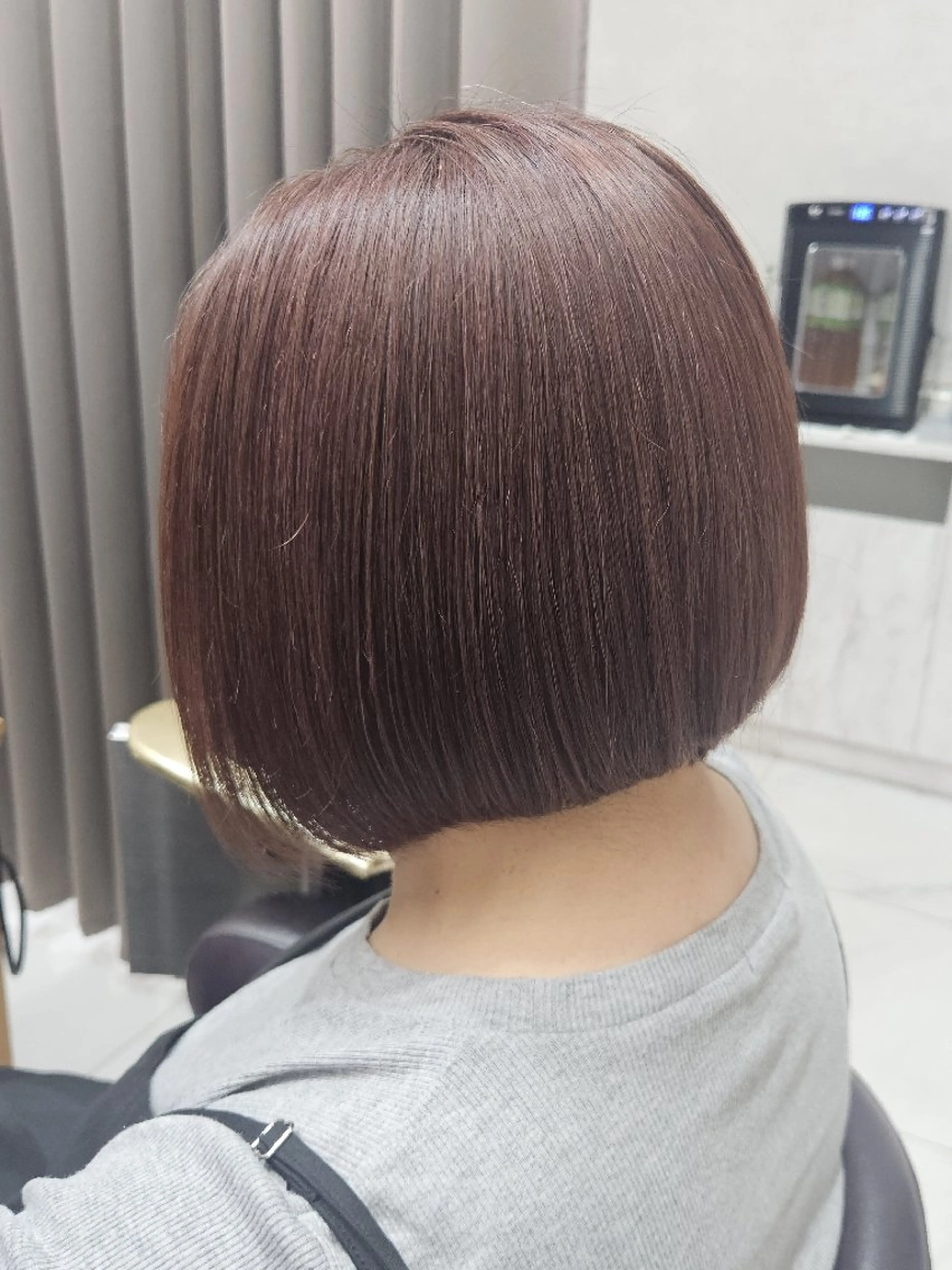 ミディアム パーマ カラー ボブ 【GRANDEUR】 Matsuiのヘアスタイル