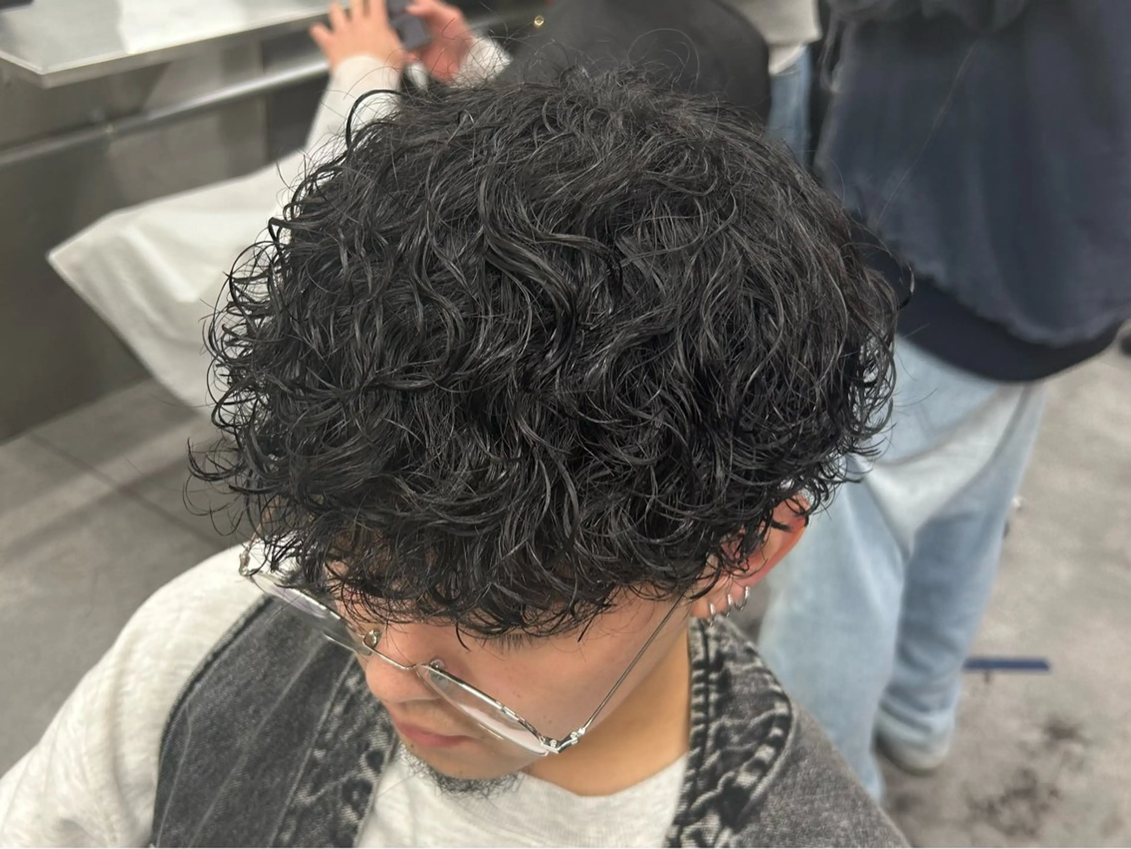 パーマ メンズ カット パーマ パーマ支持率No.1 ❤️🔥安成弾のヘアスタイル