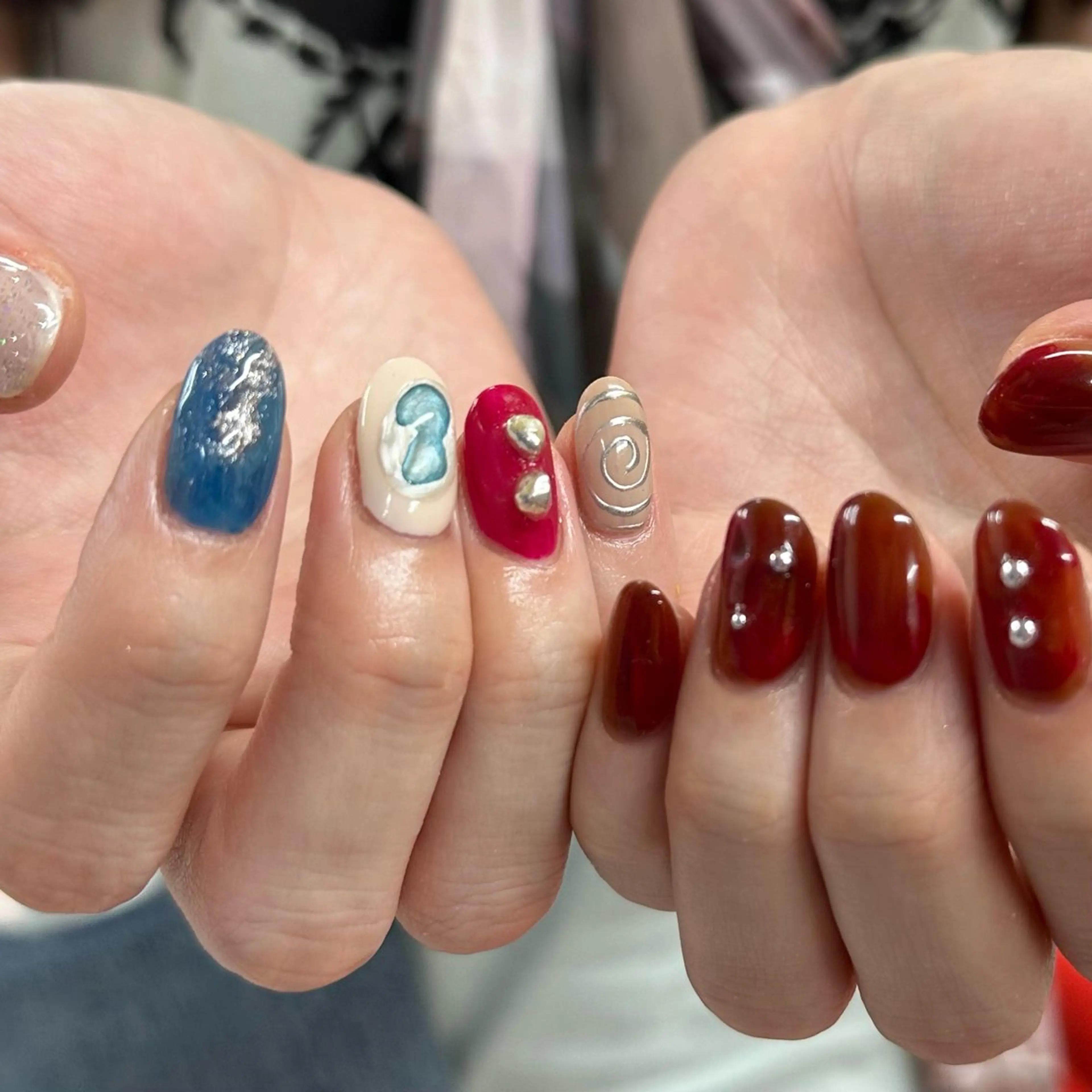 ネイル ハンドネイル フットネイル YukaRyu /個性派デザインのネイルデザイン