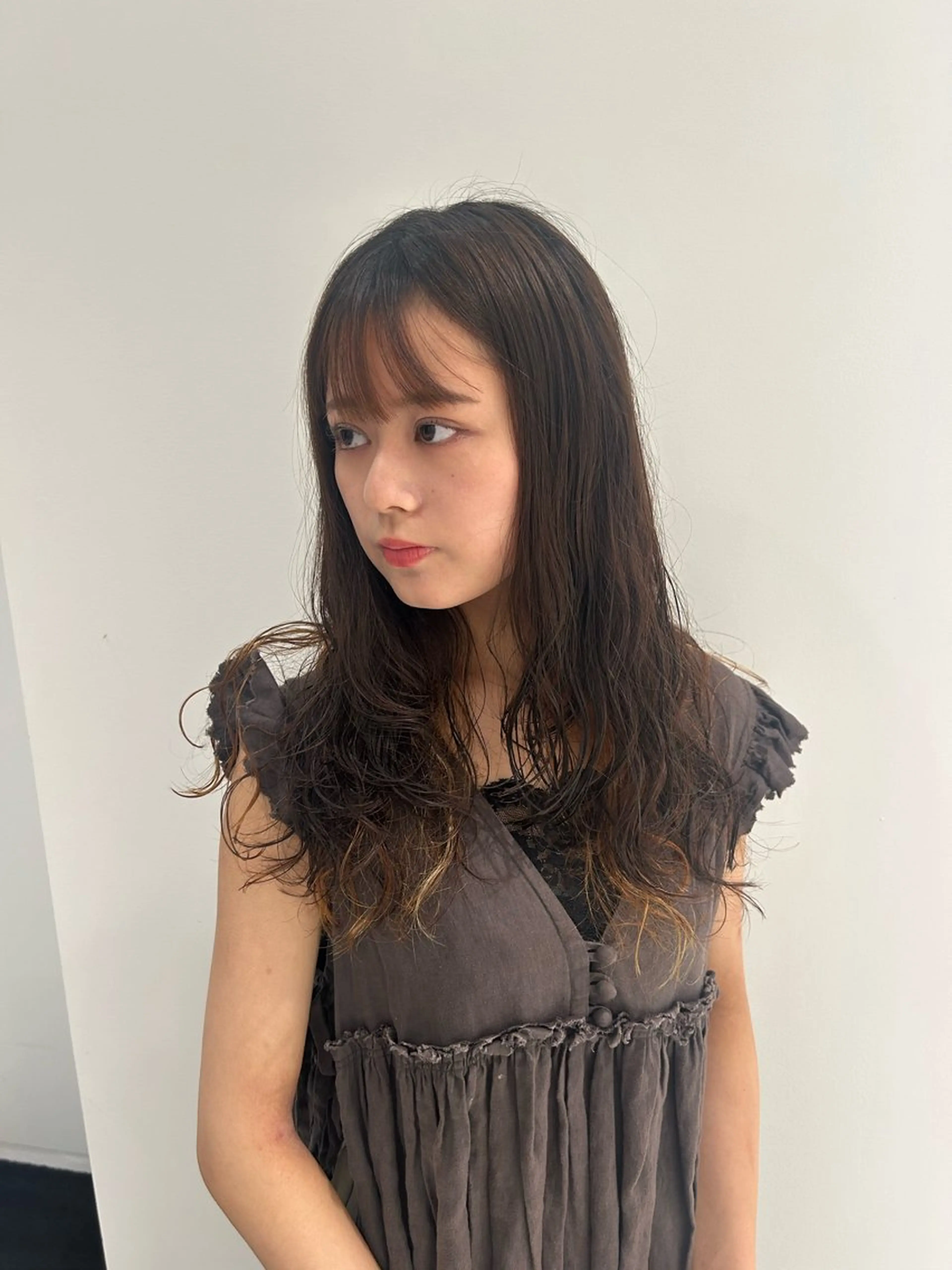 ロング パーマ パーマ Nought所属・cono noughtのヘアスタイル