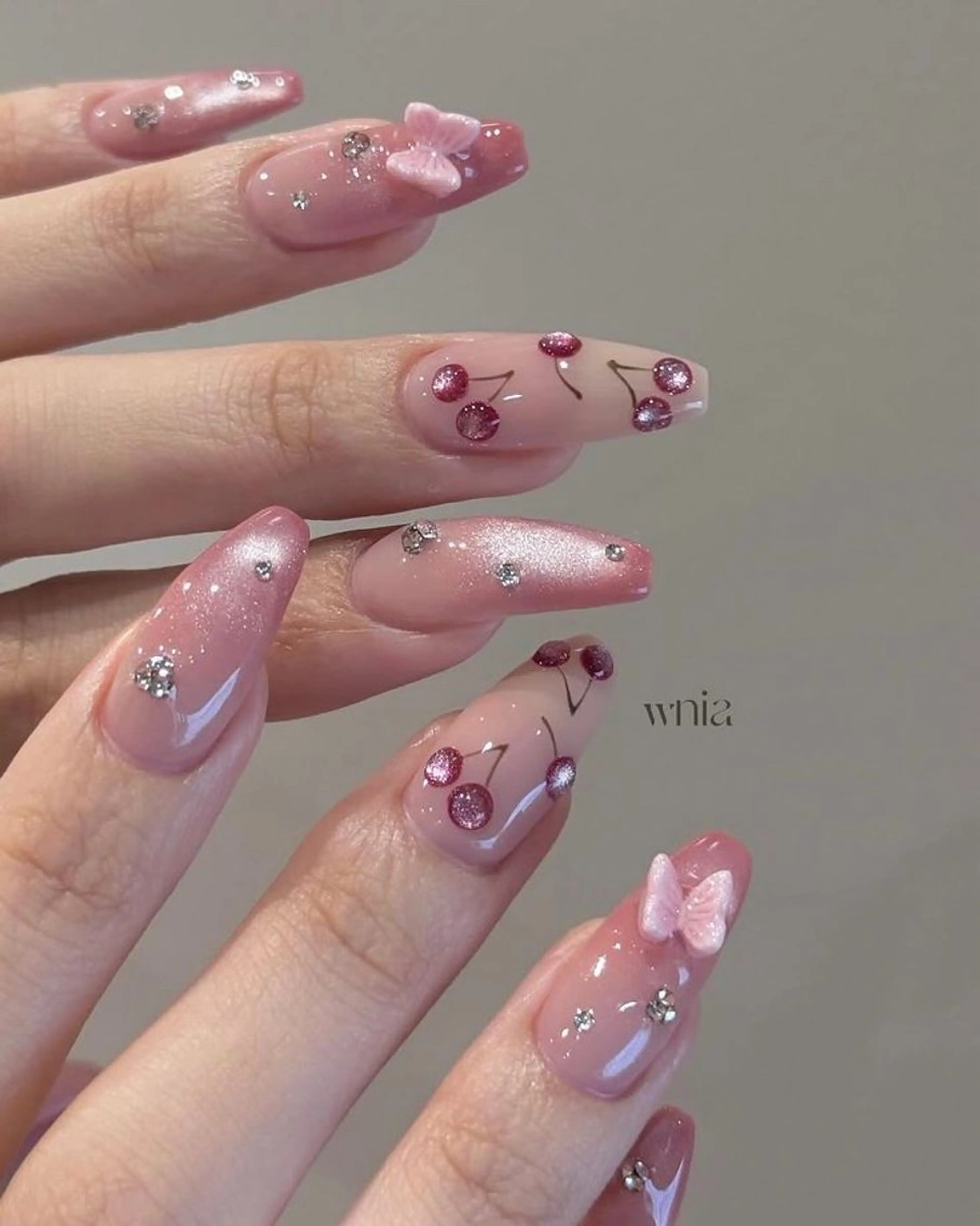 ネイル ハンドネイル ROSE ANA CHUO 本川越のネイルデザイン