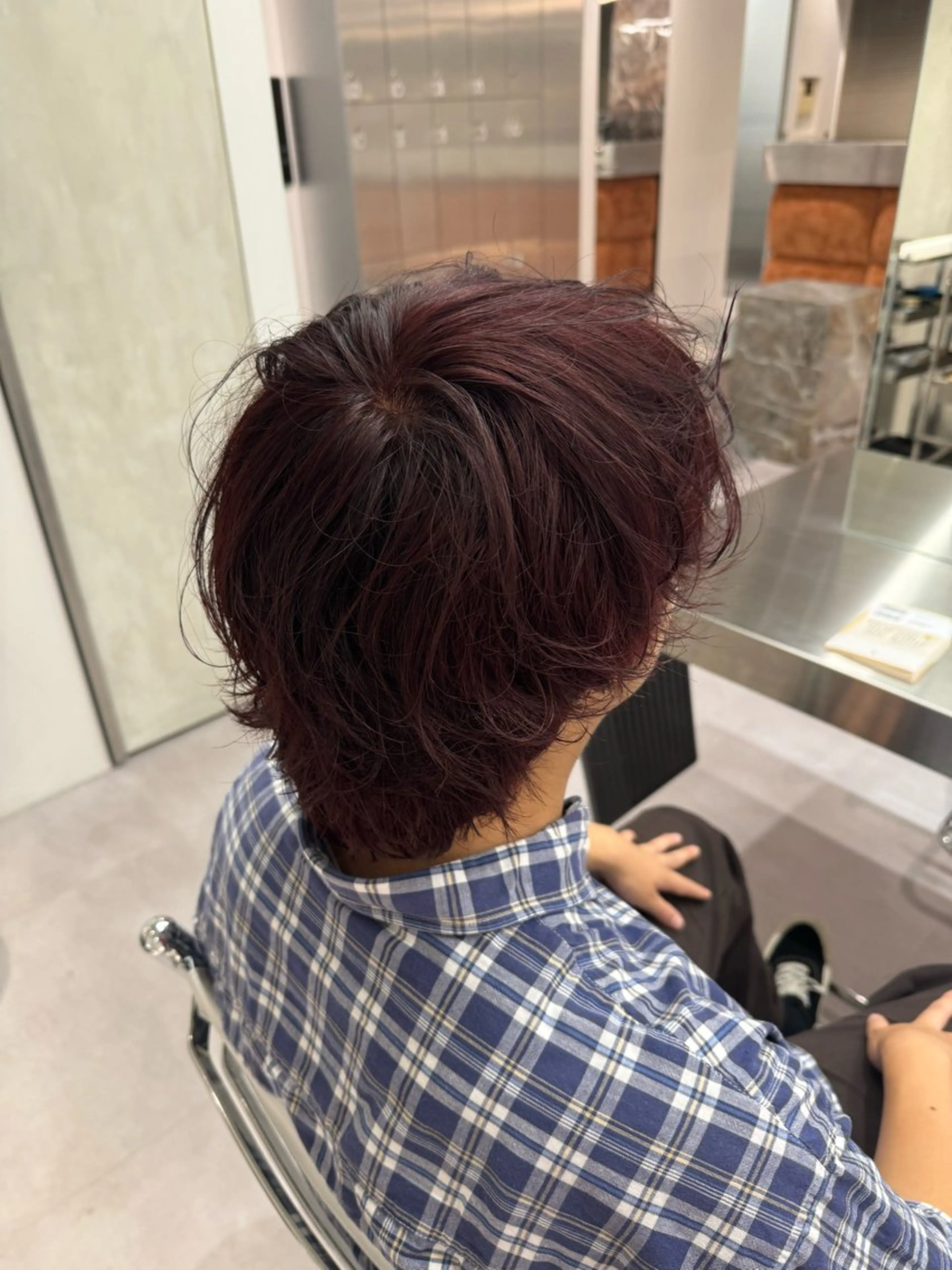 カラー メンズ ブリーチ/パーマ特化 片平和寿のヘアスタイル