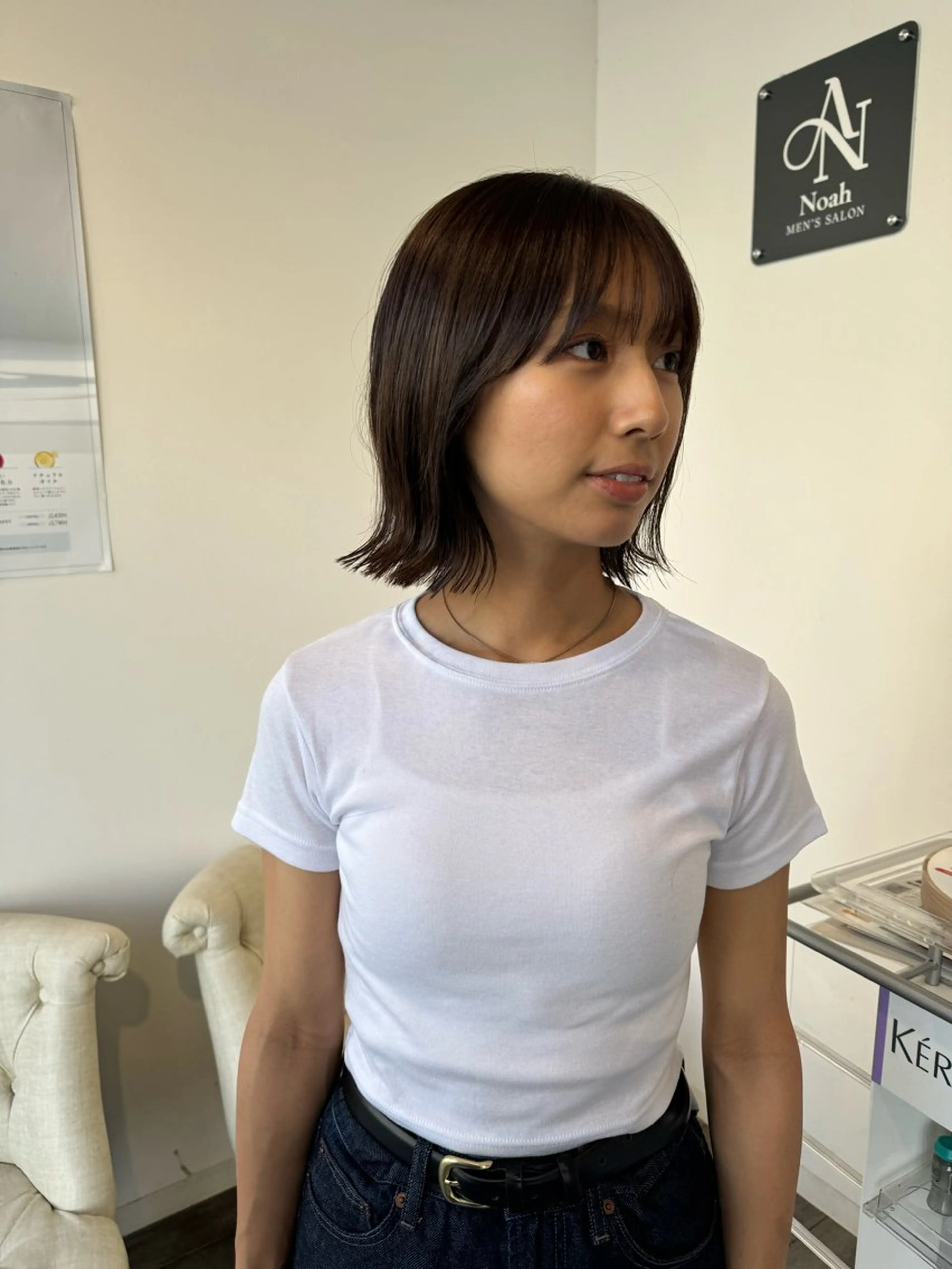 ショート カラー カット ヘアカラー トリートメント 🌕ボブ/髪質改善 /レイヤー🌕悠人のヘアスタイル