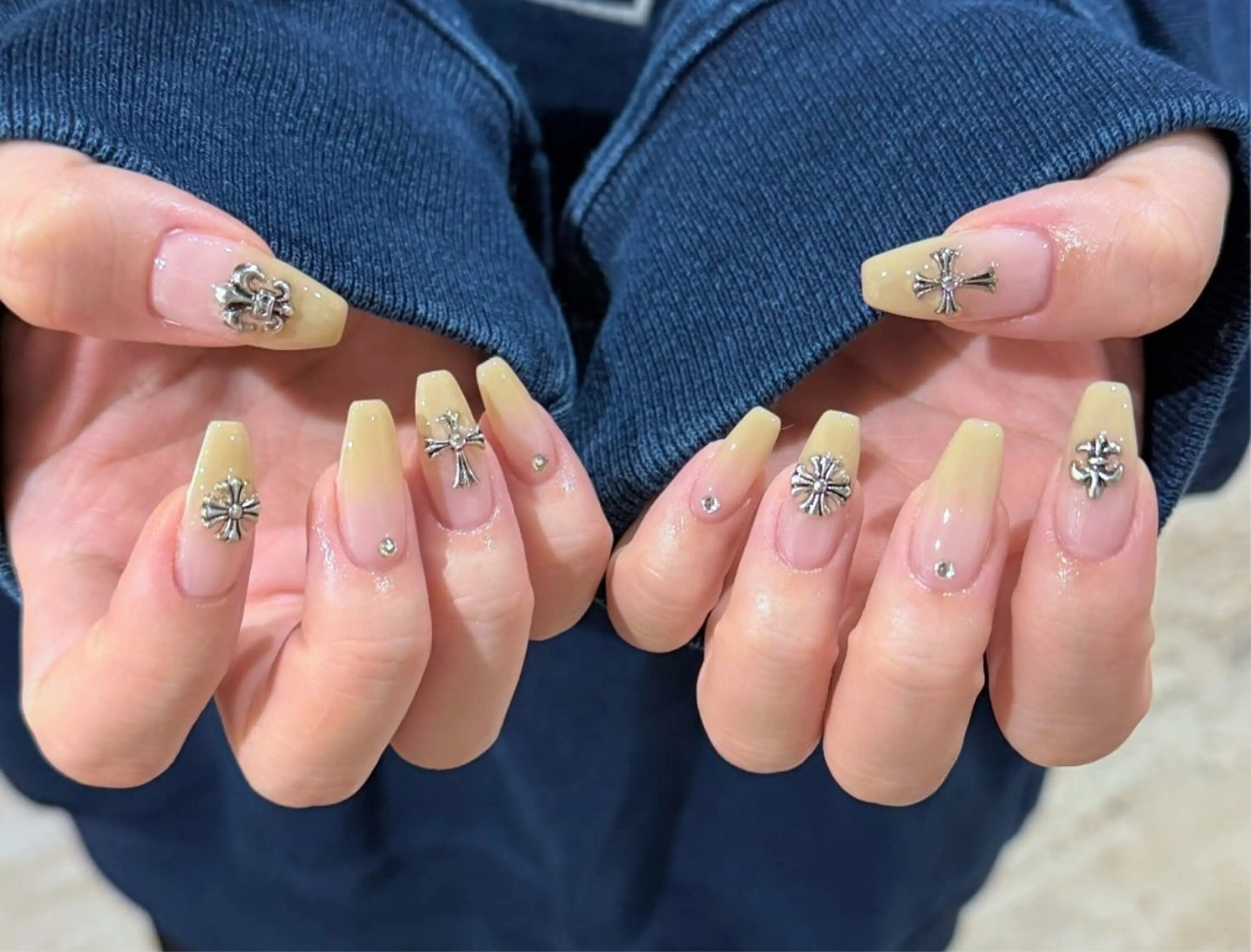 ネイル ハンドネイル カスミ 💛吉祥寺のネイルデザイン